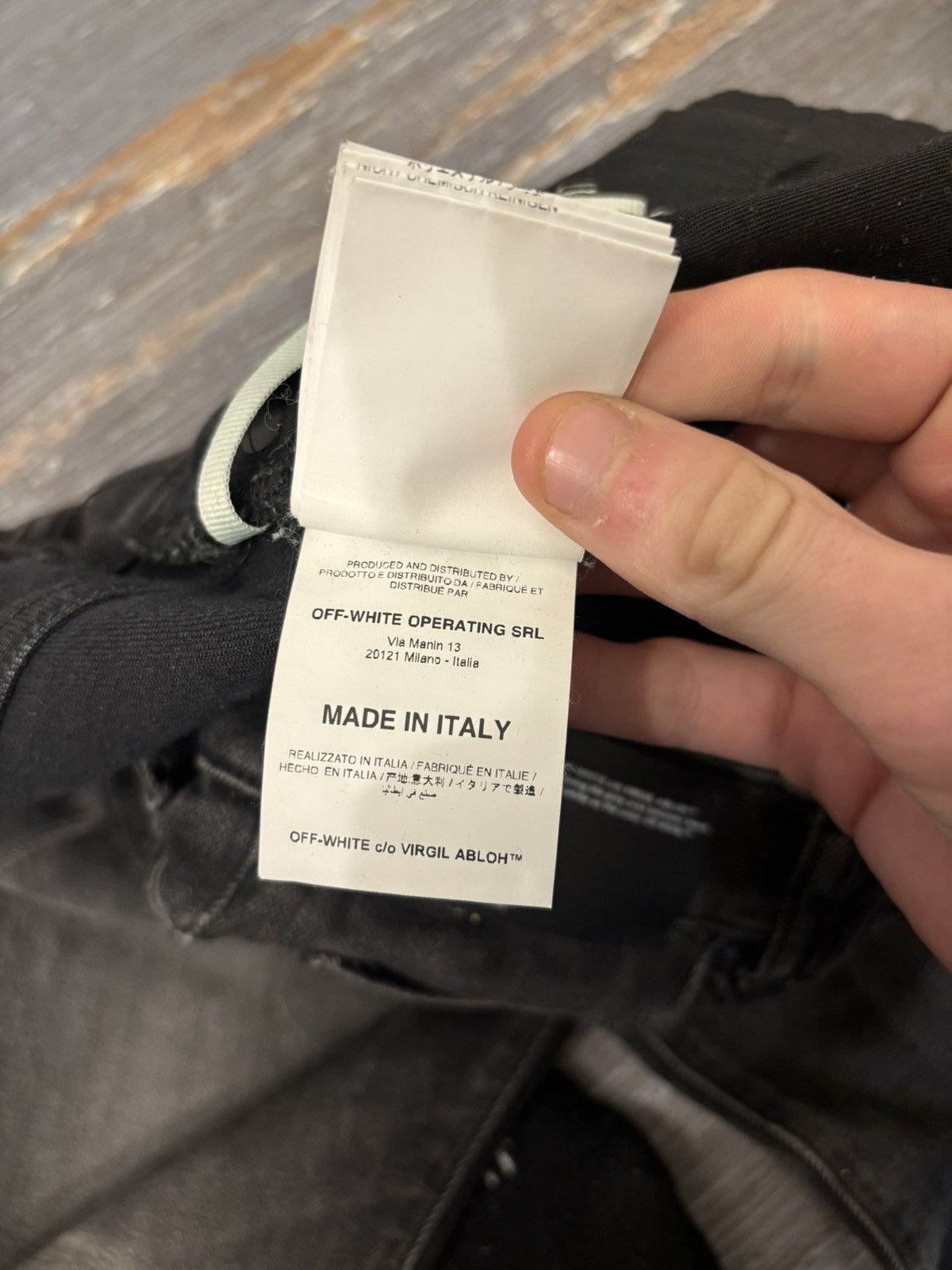 Off-White Off-White Black Denim Jeans Size US 30 / EU 46 - 8 Thumbnail