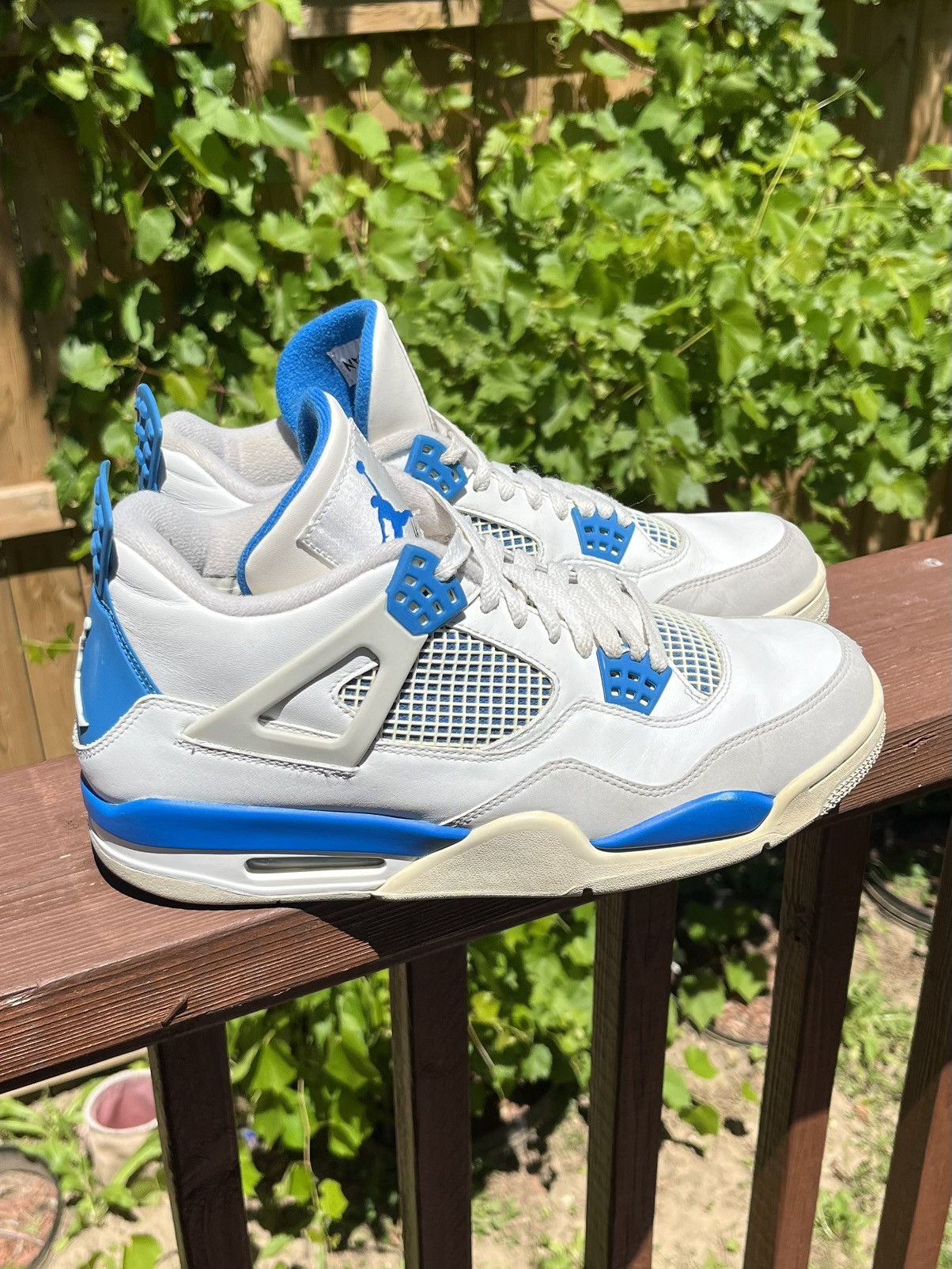 Jordan Brand Nike Streetwear Air Jordan 4 Retro Military Blue 2012 Grailed