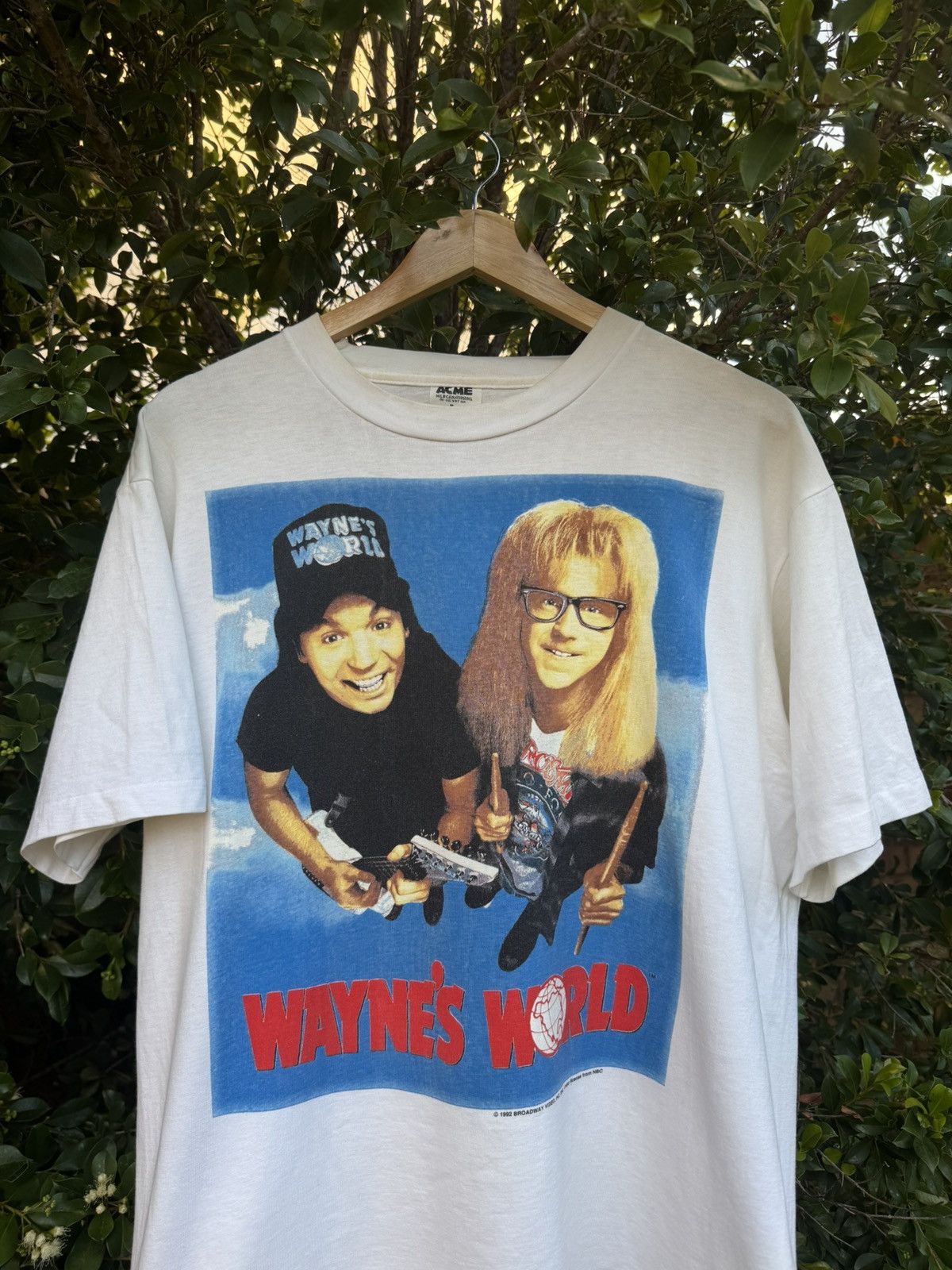 Vintage Vintage 1992 Waynes World T-Shirt Size US L / EU 52-54 / 3 - 2 Thumbnail