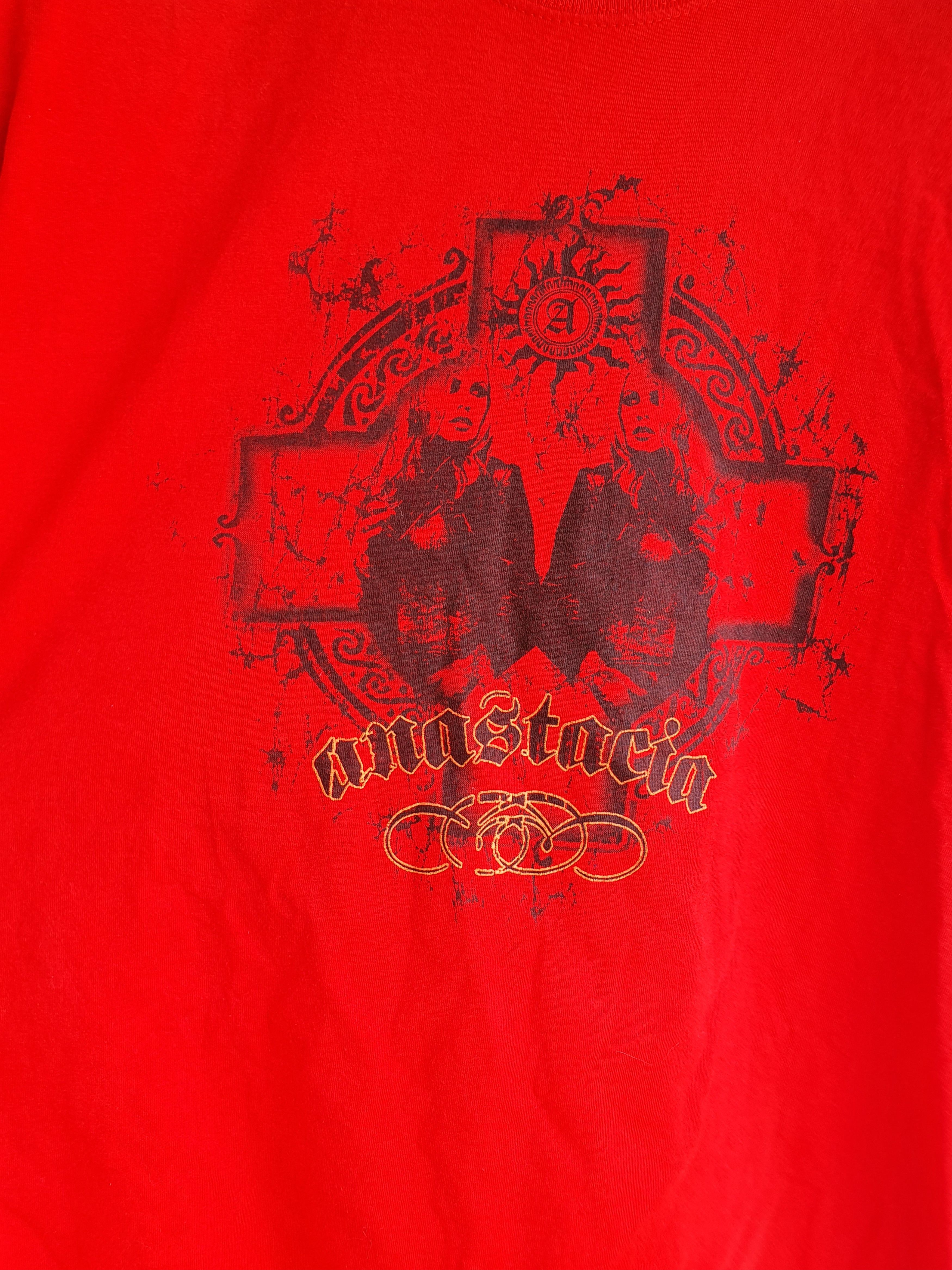 Band Tees Anastacia Dance Pop Singer t-shirt sz M Size US M / EU 48-50 / 2 - 6 Thumbnail