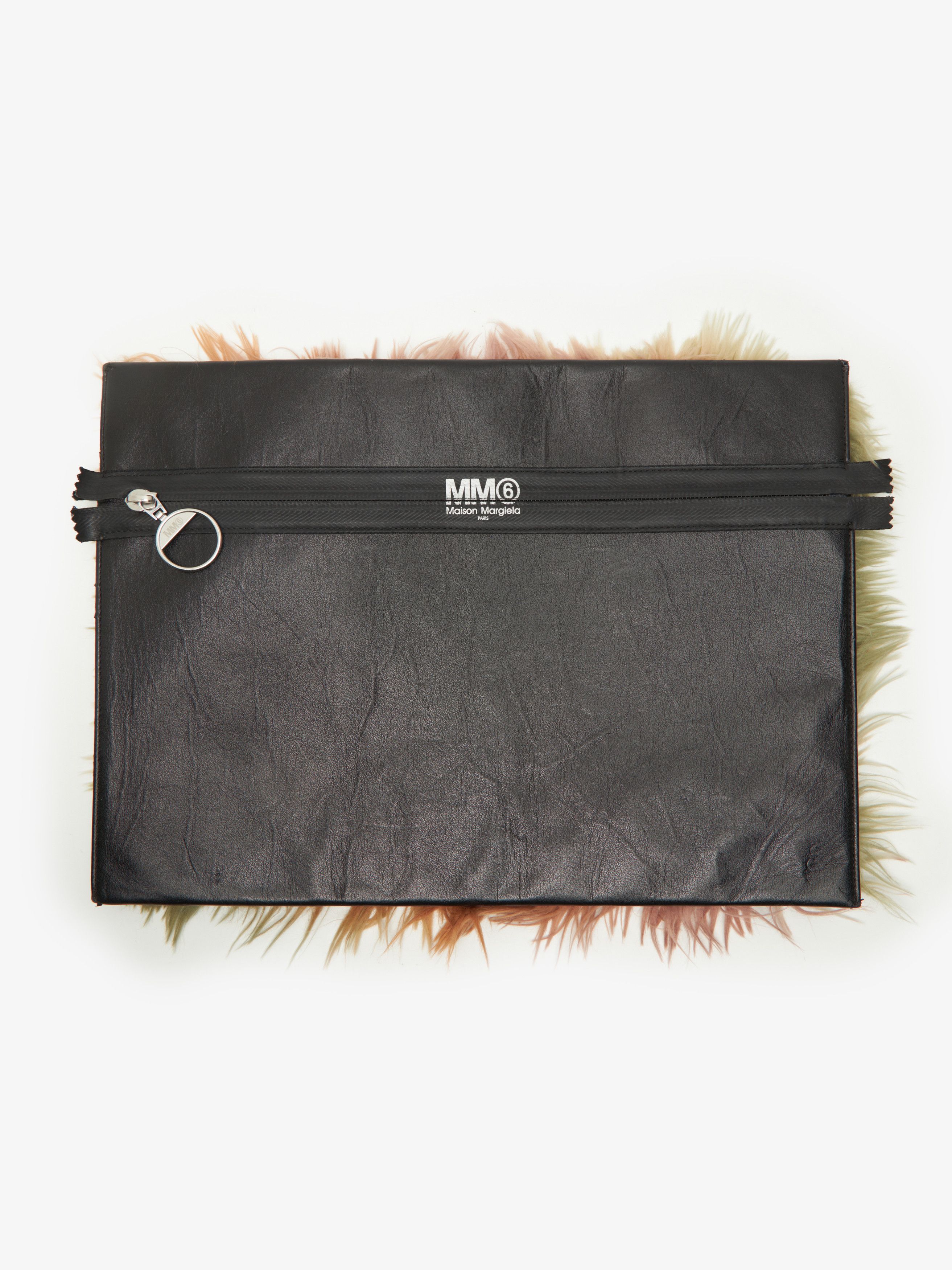 MM6 MM6 fur clutch Size ONE SIZE - 3 Thumbnail