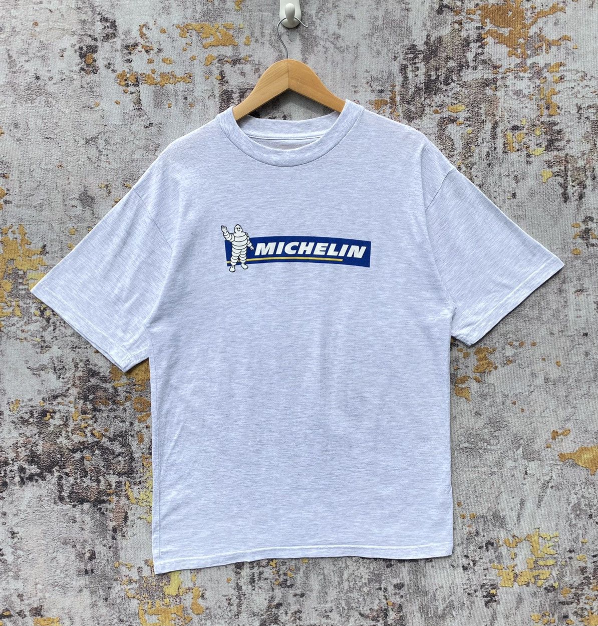 Vintage Michelin Tyres Shirt Michelin Racing