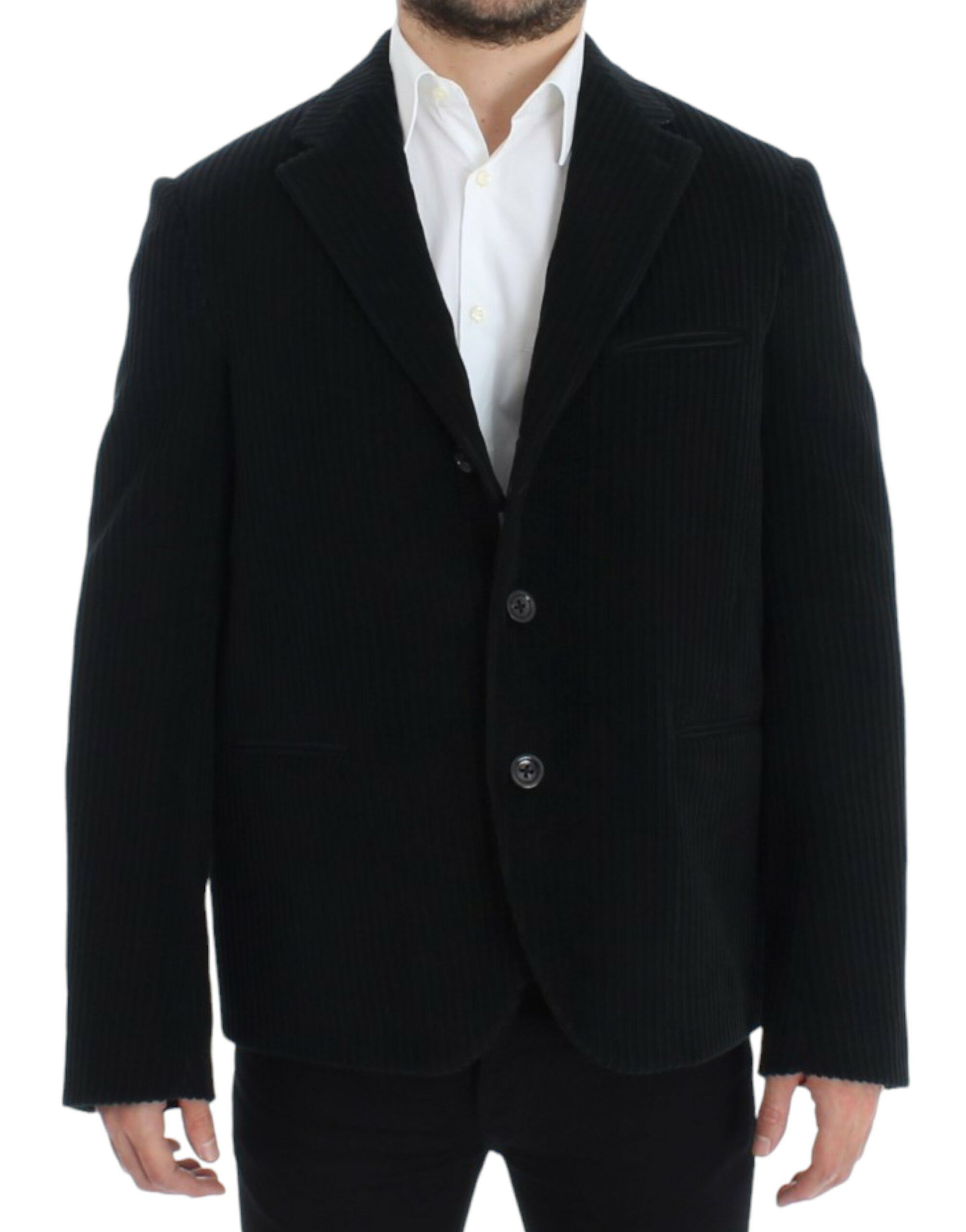 Dolce & Gabbana Elegant Black Martini Blazer Men's Jacket Size 38R - 1 Thumbnail