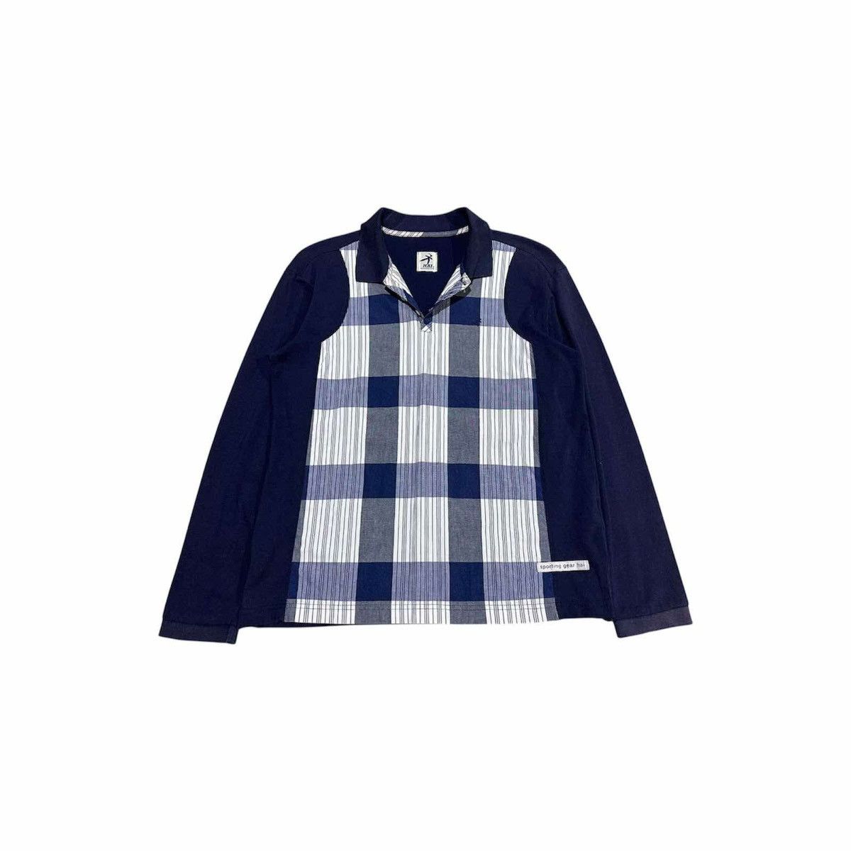 Issey Miyake 🔥Vintage Hai Sporting Gear Issey Miyake Polo Shirt Ls Size US M / EU 48-50 / 2 - 1 Thumbnail