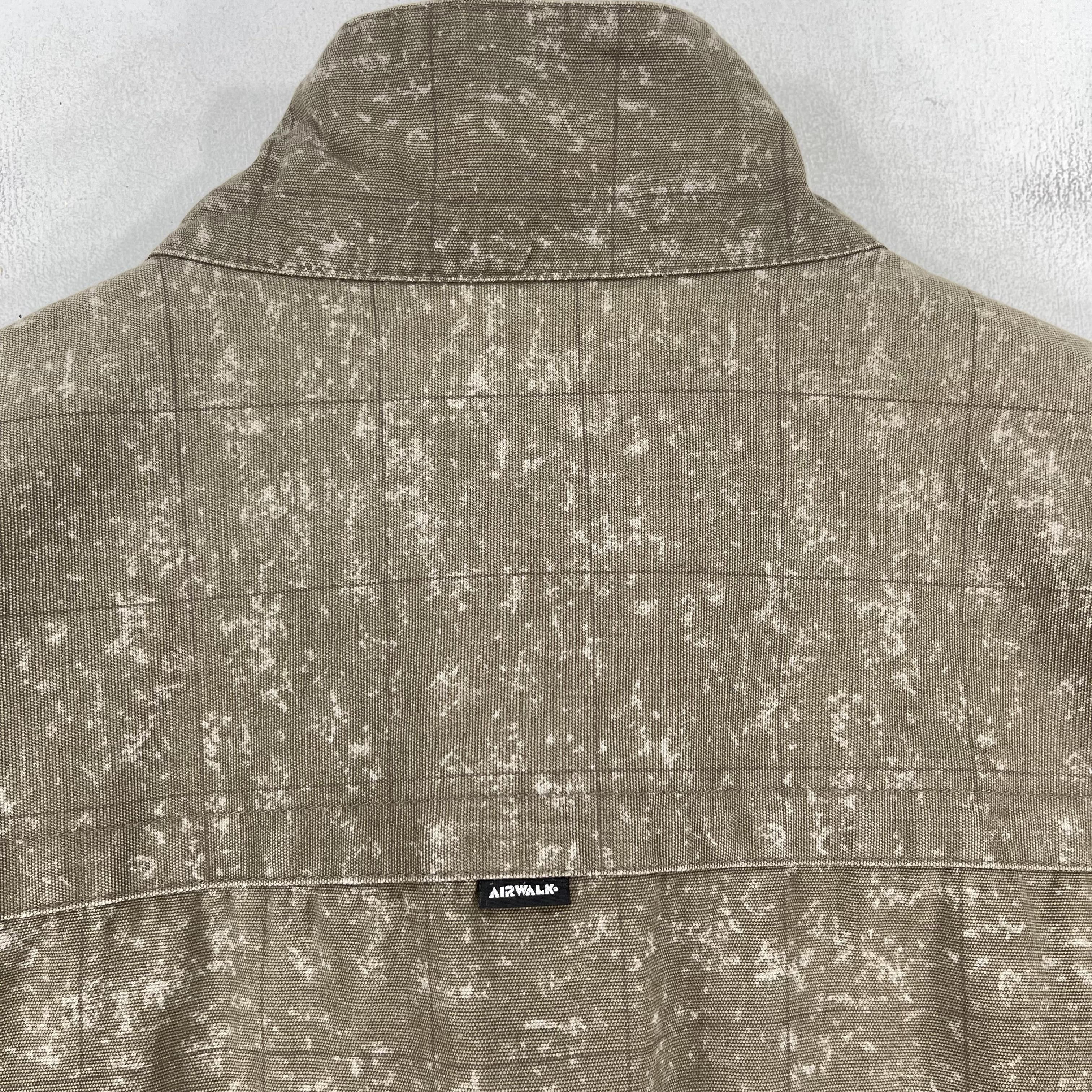 Airwalk × Vintage Vintage AIRWALK Casual Style Stoned Washed Zip Up Jacket Size US XL / EU 56 / 4 - 7 Thumbnail