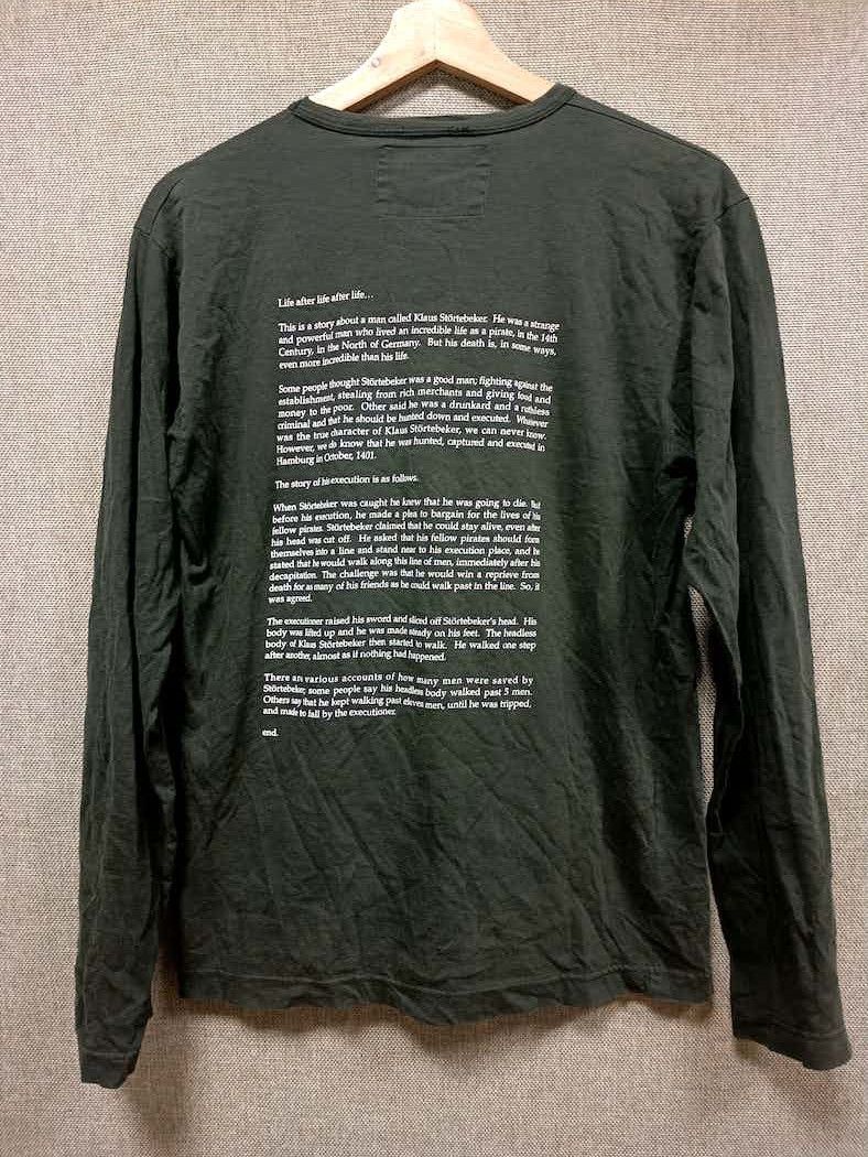agnes b. vintage t shirt long sleeve Agnes B x Douglas Gordon Size US S / EU 44-46 / 1 - 2 Thumbnail