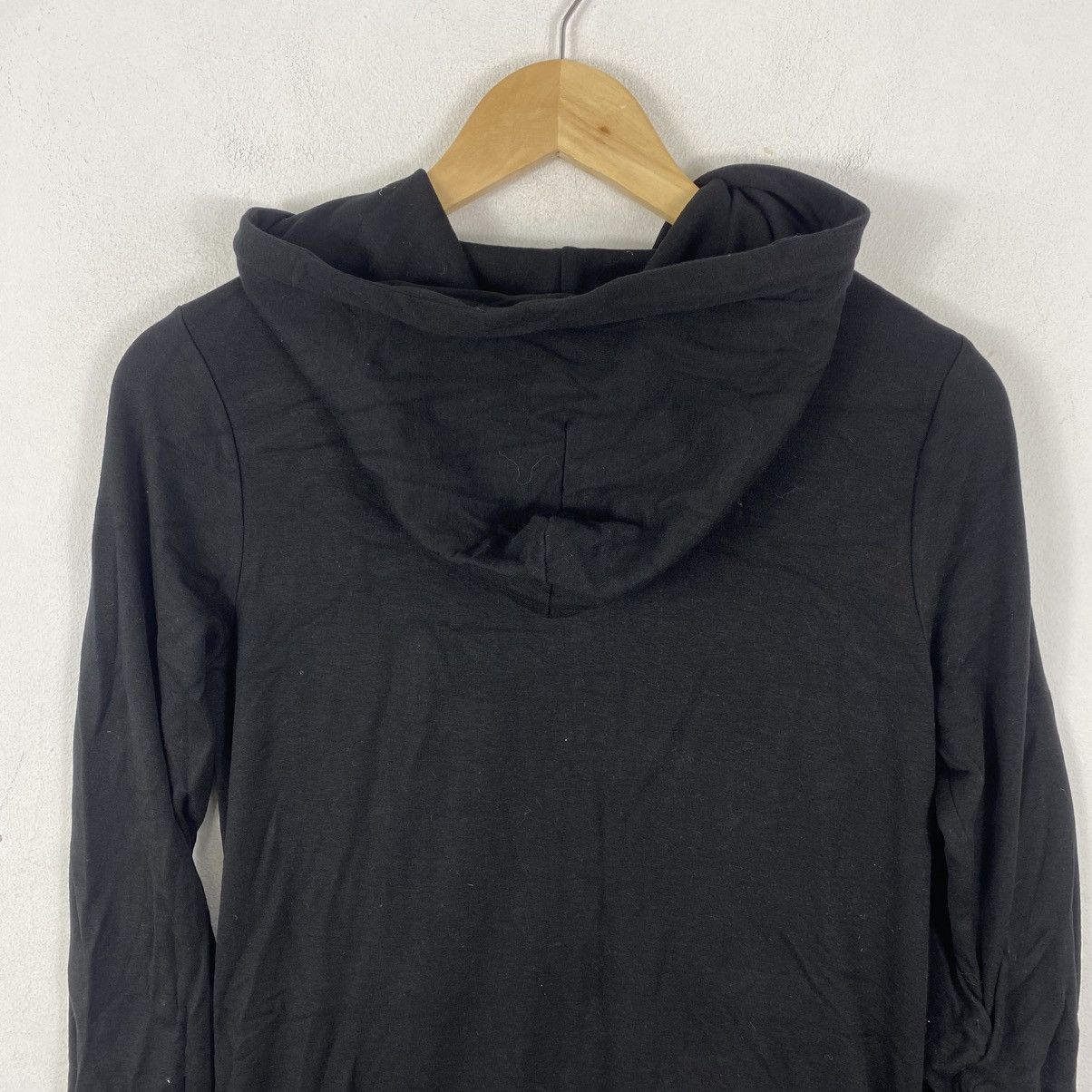 Japanese Brand Black Peace Now BPN Ruched Long Zip Hoodie Japanese Goth M Size US S / EU 44-46 / 1 - 4 Thumbnail
