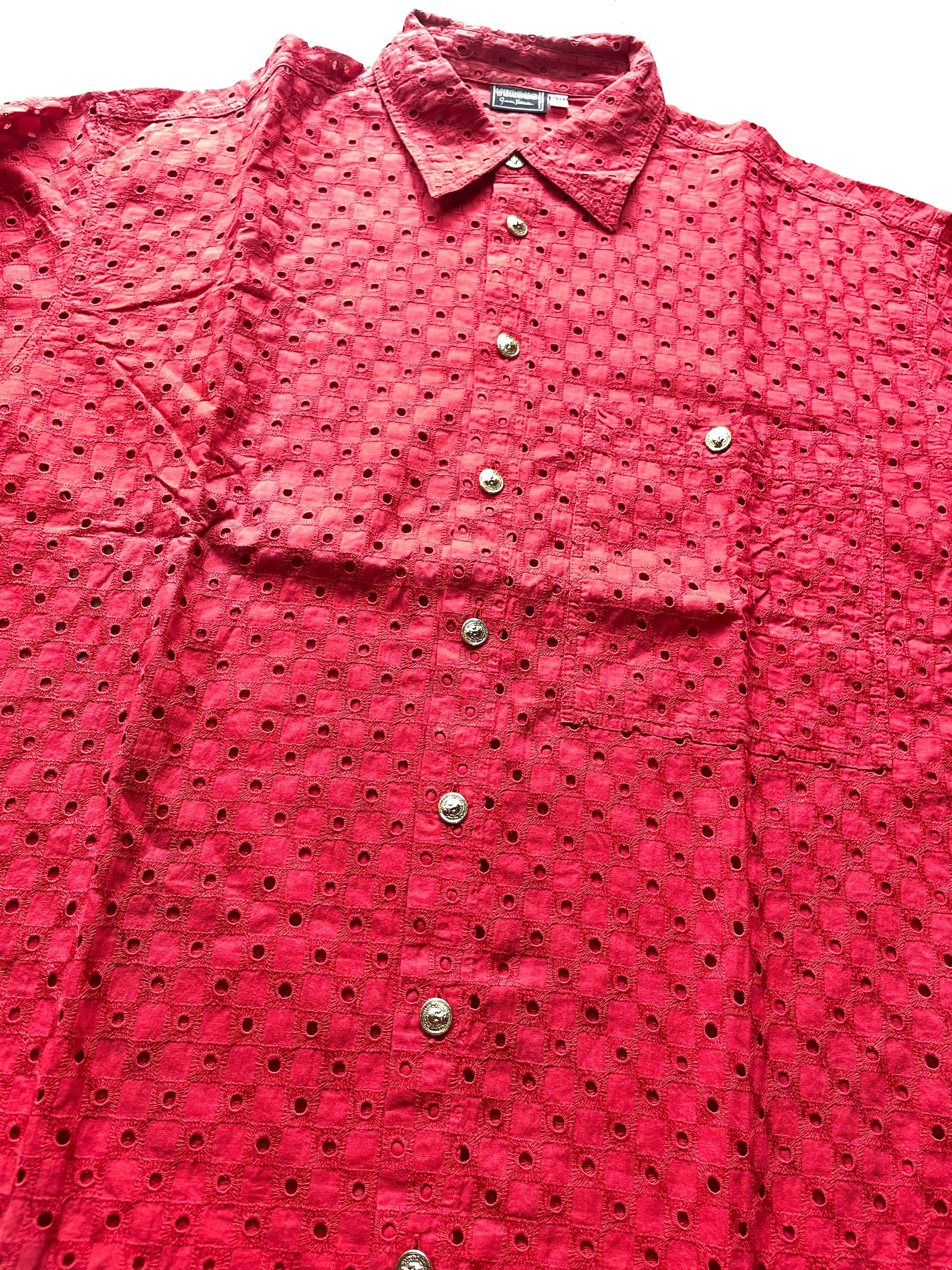 Versace Vintage 90s Gianni Versace Anglaise pattern Size US L / EU 52-54 / 3 - 2 Thumbnail
