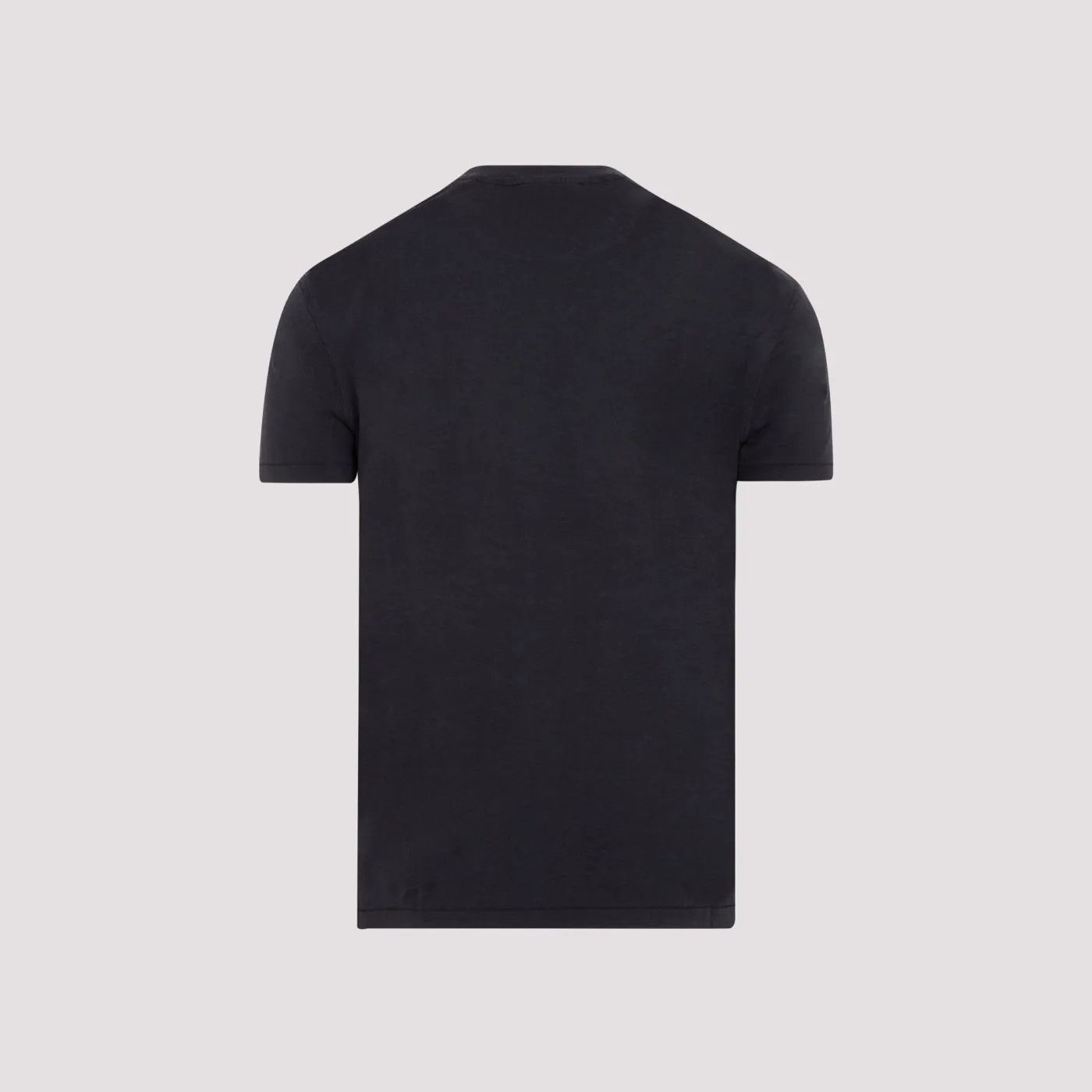 Tom Ford o1s22i1n0125 Lyocell T-Shirt in Black Size US L / EU 52-54 / 3 - 2 Thumbnail