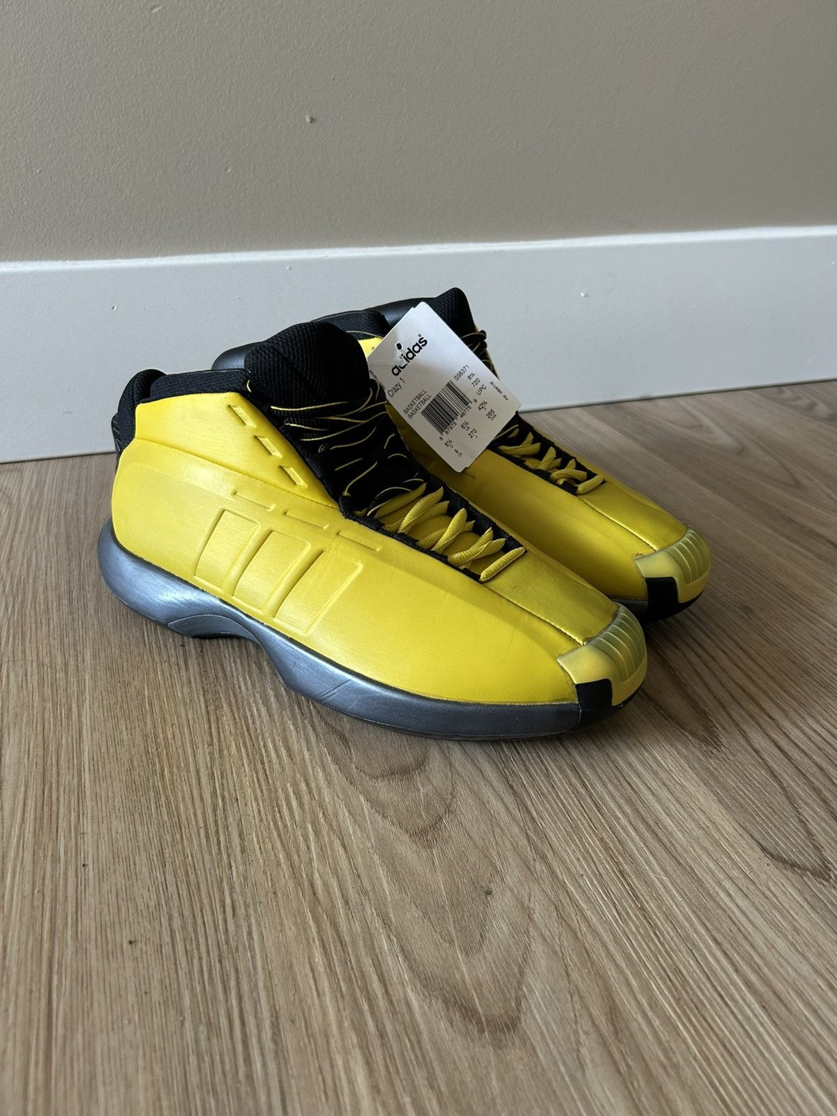 Adidas RARE! Brand new Adidas Crazy 1 Yellow Size 9 Size US 9 / EU 42 - 1 Thumbnail