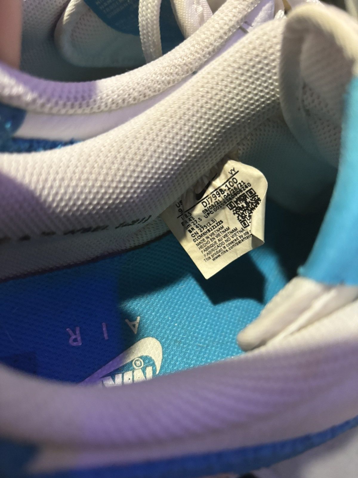 Nike Space Jam x Air Force 1 '07 Low 'Hare' Size US 9 / EU 42 - 3 Thumbnail