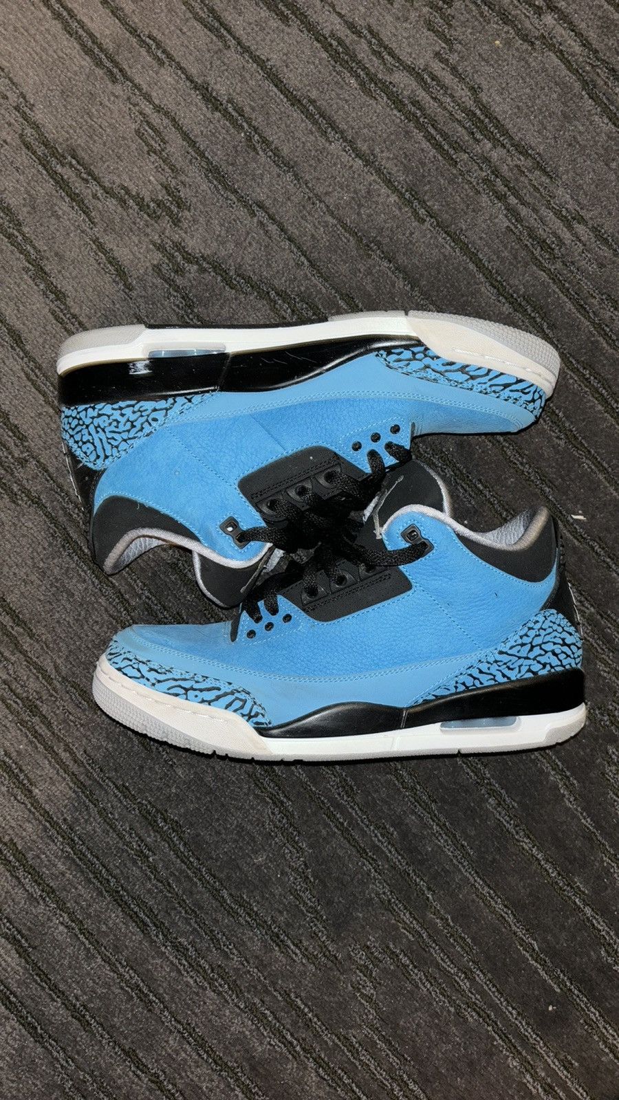 Jordan Brand Air Jordan 3 Retro Powder Blue Size US 9.5 / EU 42-43 - 3 Thumbnail
