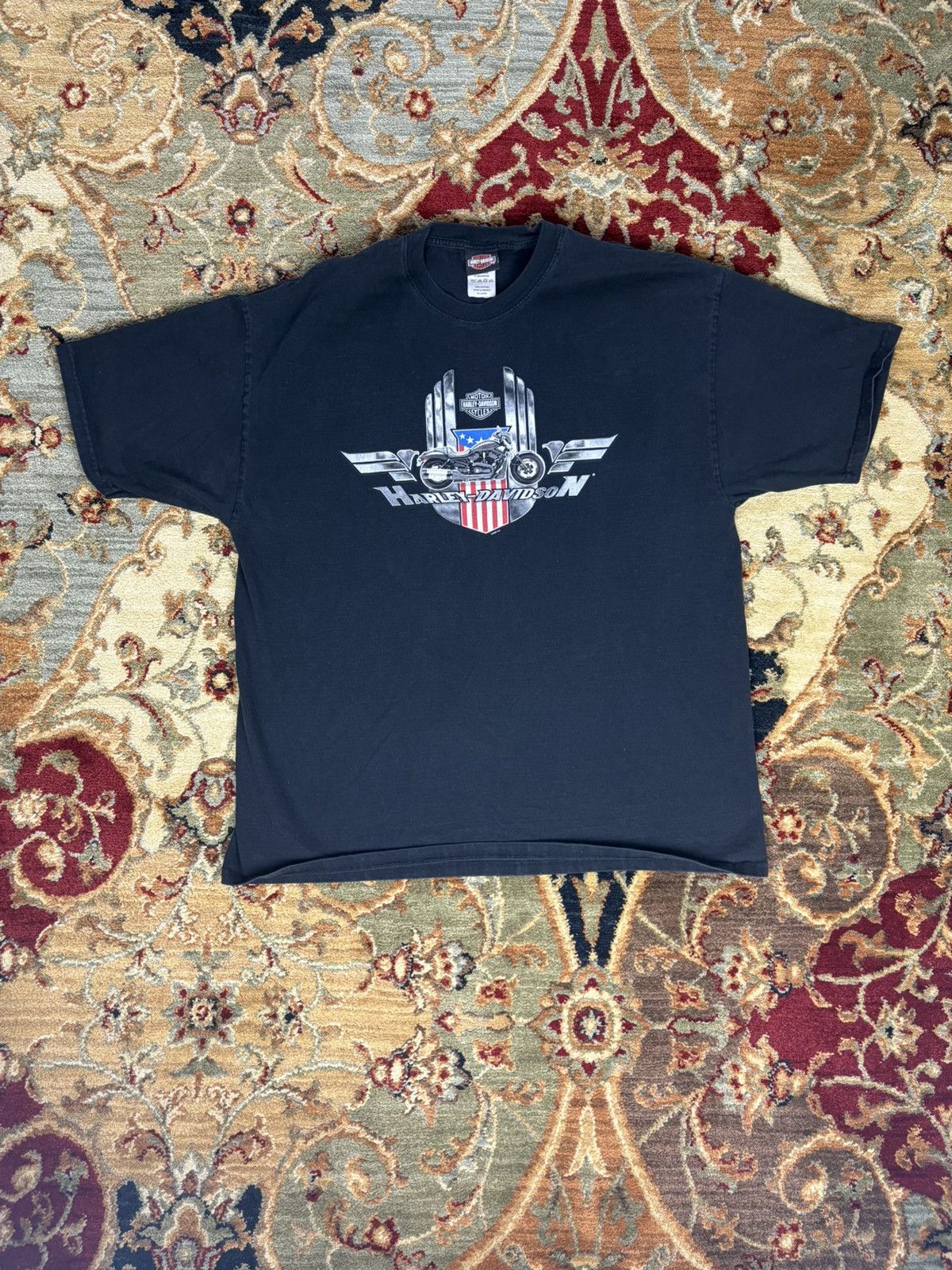 Harley Davidson × Vintage Harley Davidson 2004 Seattle USA T-Shirt Size US XXL / EU 58 / 5 - 3 Thumbnail