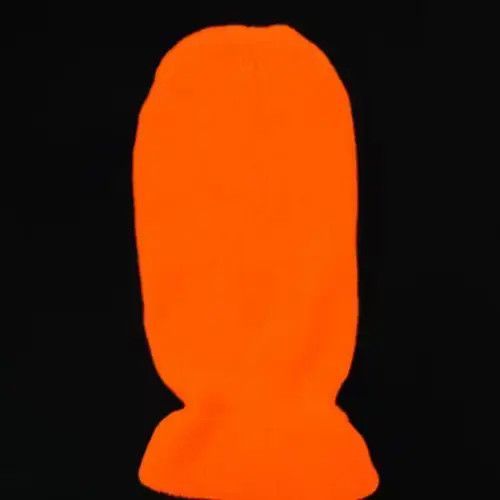 Other Unisex Chunky Plain Solid color Orange Ski Masks Size ONE SIZE - 2 Thumbnail
