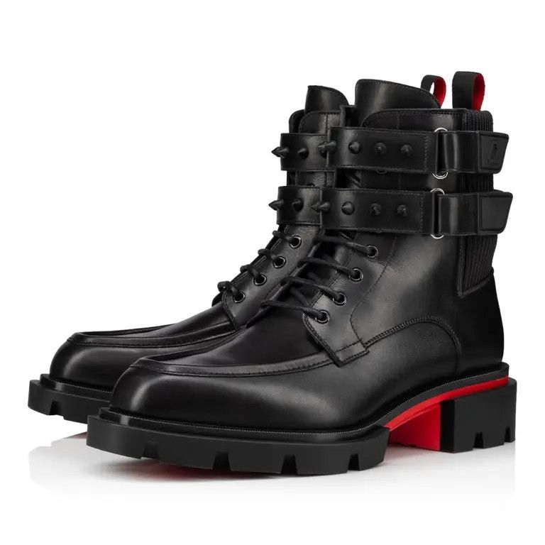 Christian Louboutin o1bcso1str0326 Boots in Black Size US 11.5 / EU 44-45 - 3 Thumbnail