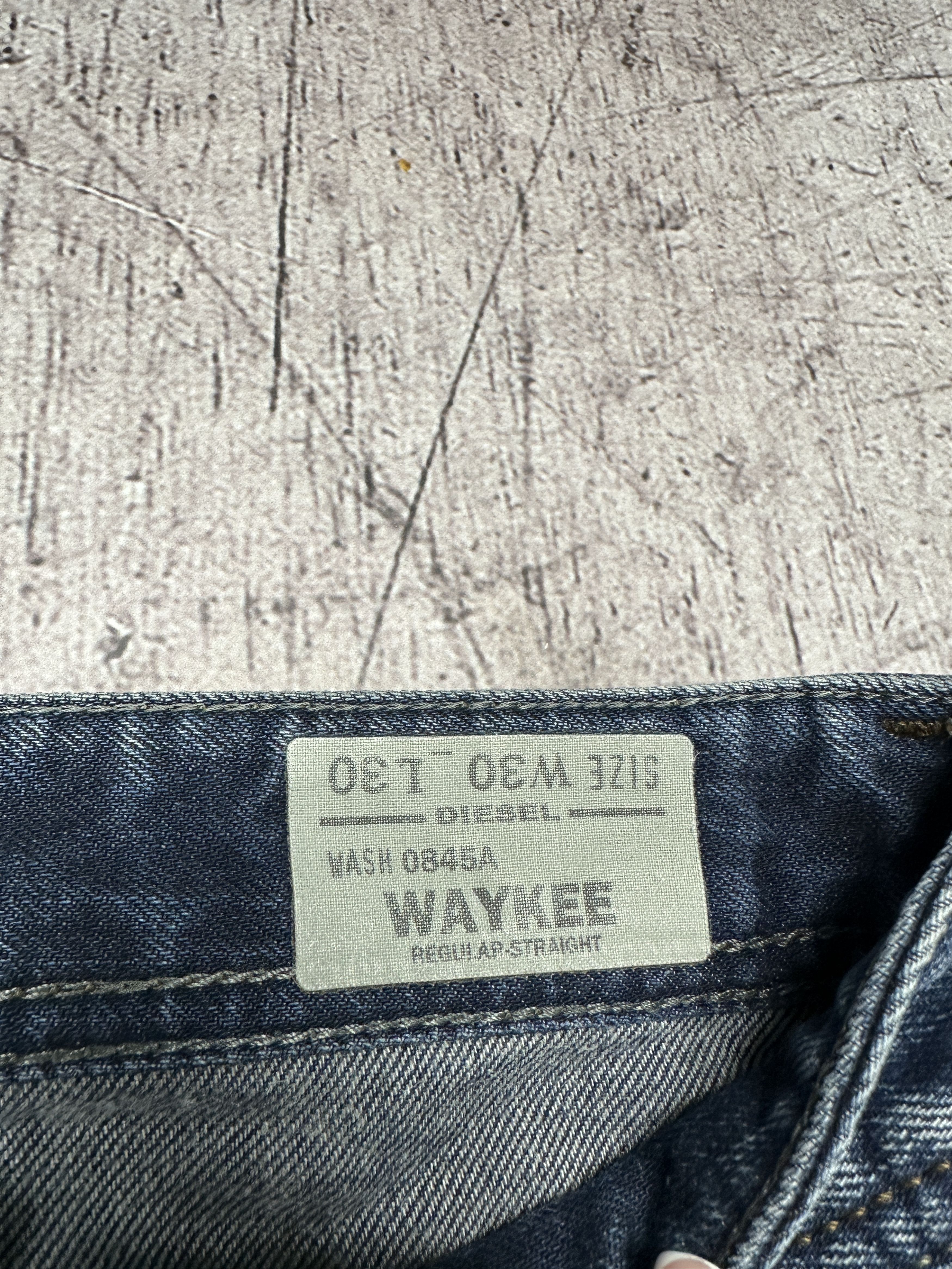 Diesel × Vintage Diesel Waykee Mens Denim Pants Jeans Size US 30 / EU 46 - 4 Thumbnail