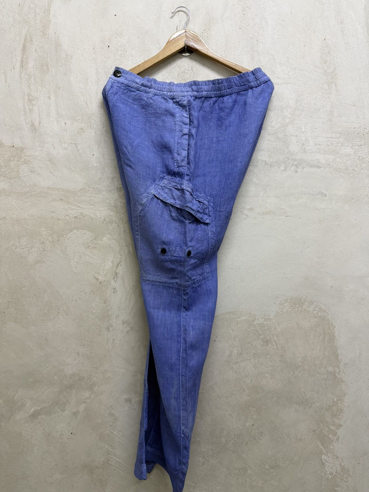 Stone Island Stone Island Garment Dyed Relaxed Cargo Pants Size US 34 / EU 50 - 3 Thumbnail