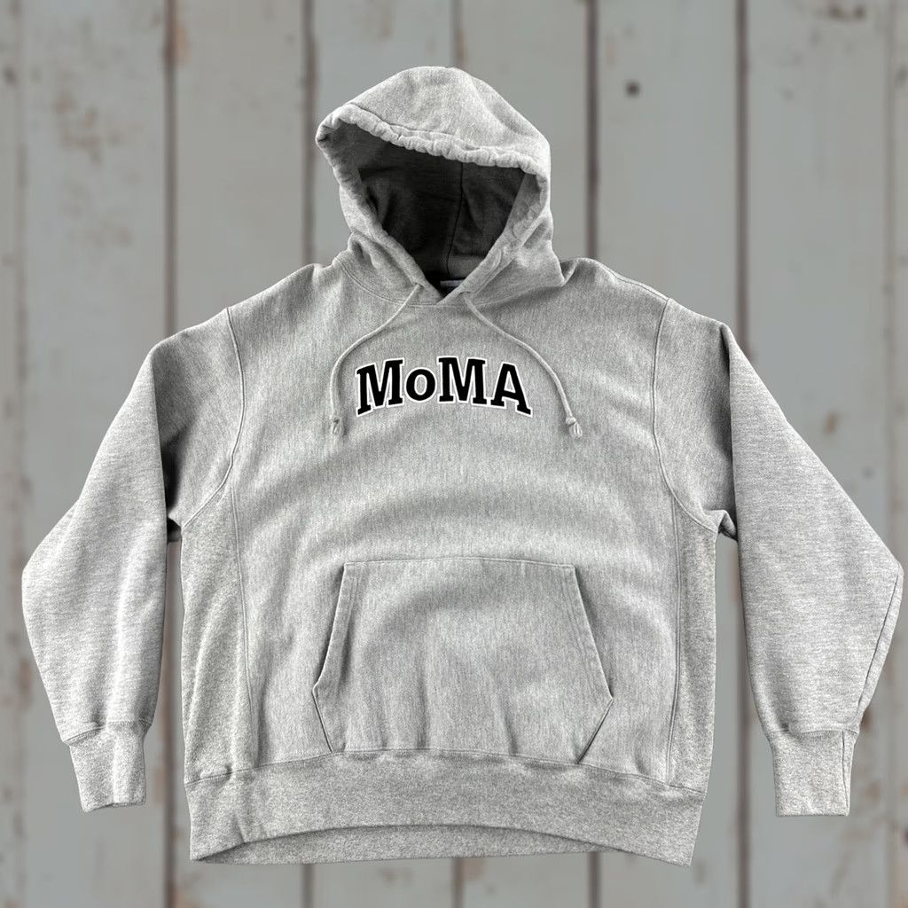 Champion VINTAGE Champion Reverse Weave Hood Mens XL Gray Hoodie Embroidered MOMA 90s Y2K Size US XL / EU 56 / 4 - 1 Thumbnail