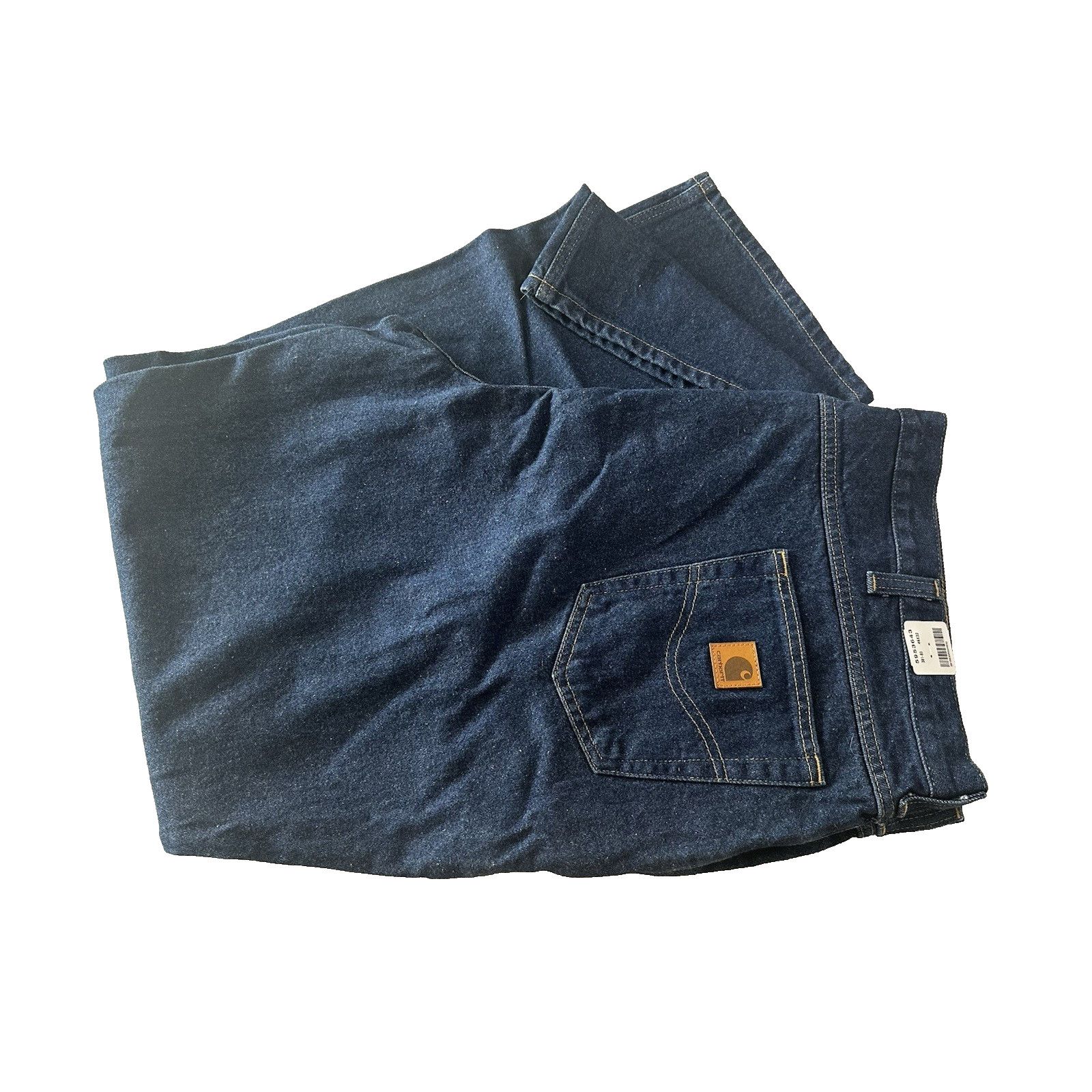 Carhartt Carhartt Blue Jeans 46x32 Relaxed Cotton Workwear Denim NWT Size US 44 / EU 60 - 1 Thumbnail