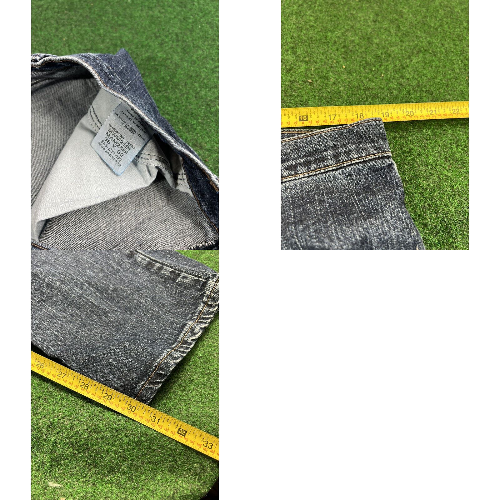 Wrangler Wrangler Jeans Men's 38X32 Blue Regular Fit Denim Work Jeans Size US 38 / EU 54 - 8 Thumbnail