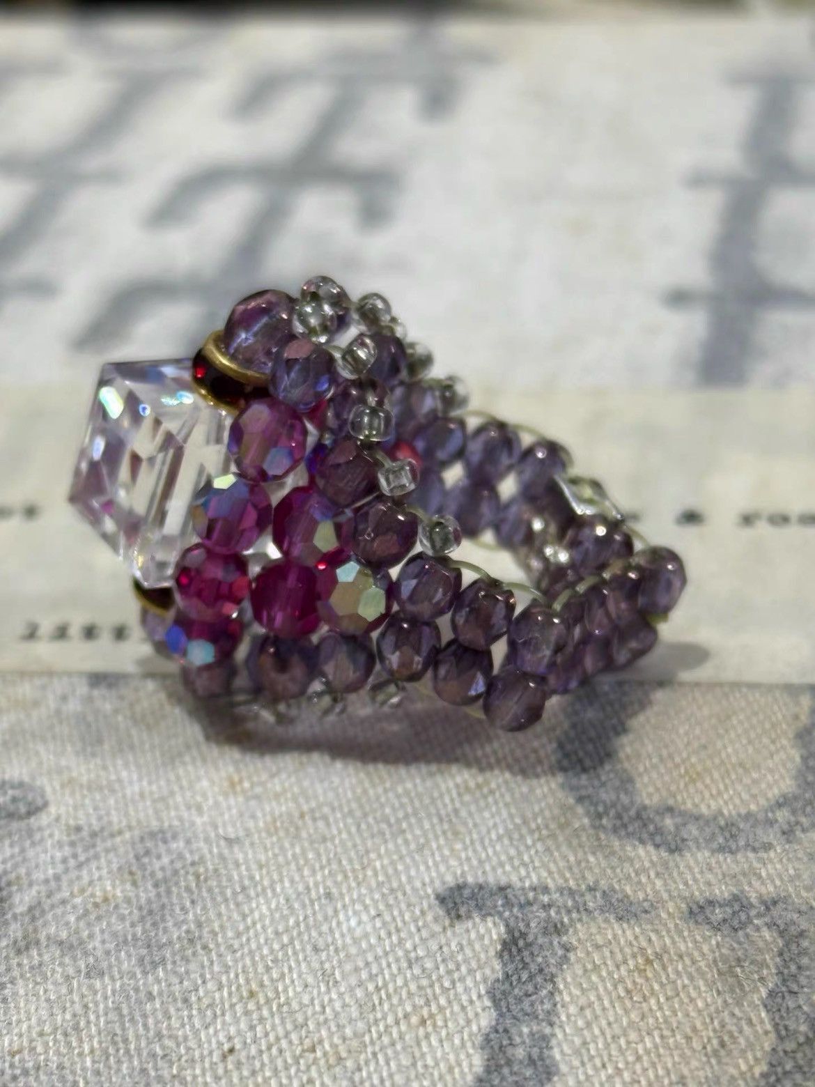 Number Nine 09SS Adjustable Jewelry Ring