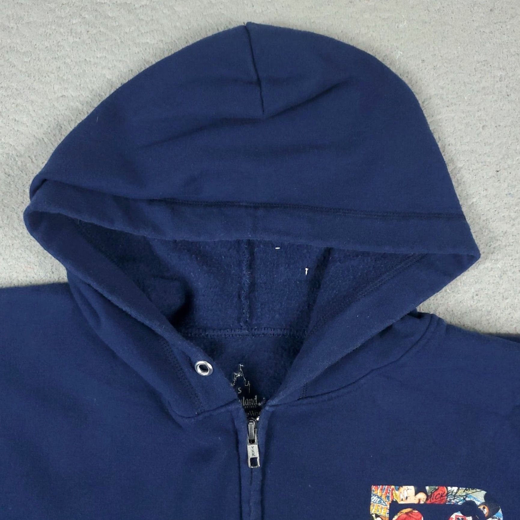 Disney Disney Hoodie Full Zip Sweatshirt Mens Small Blue Mickey Mouse Casual Size US S / EU 44-46 / 1 - 3 Thumbnail