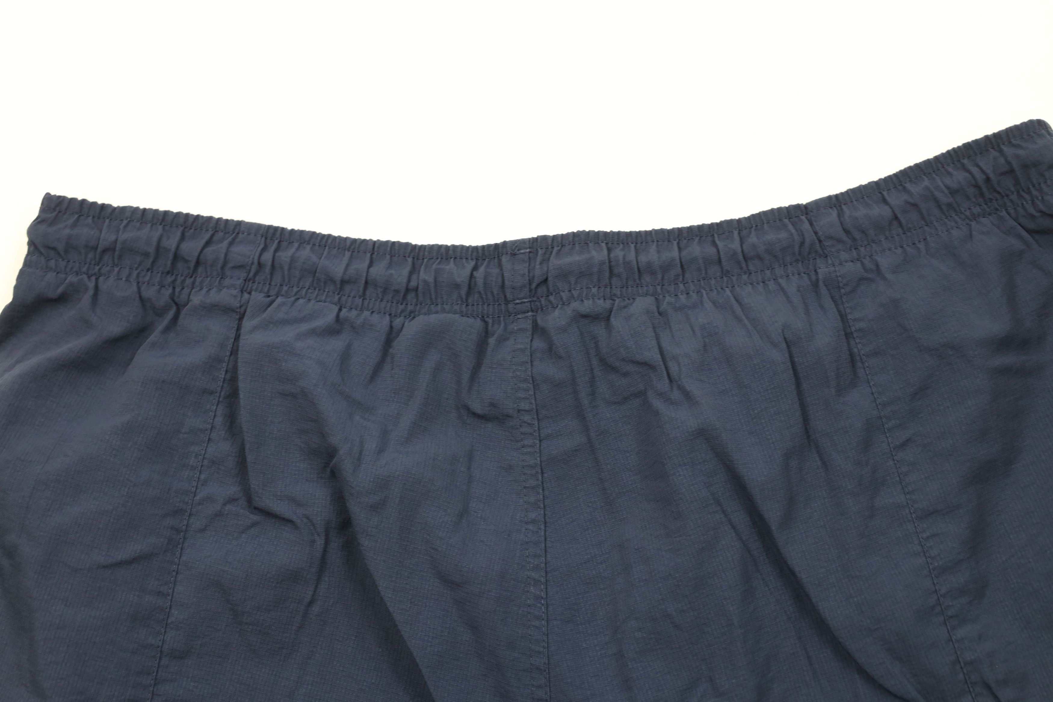 Reebok Vintage 90s Reebok Spell Ribbed Above Knee Shorts Navy Blue Size US 36 / EU 52 - 10 Thumbnail