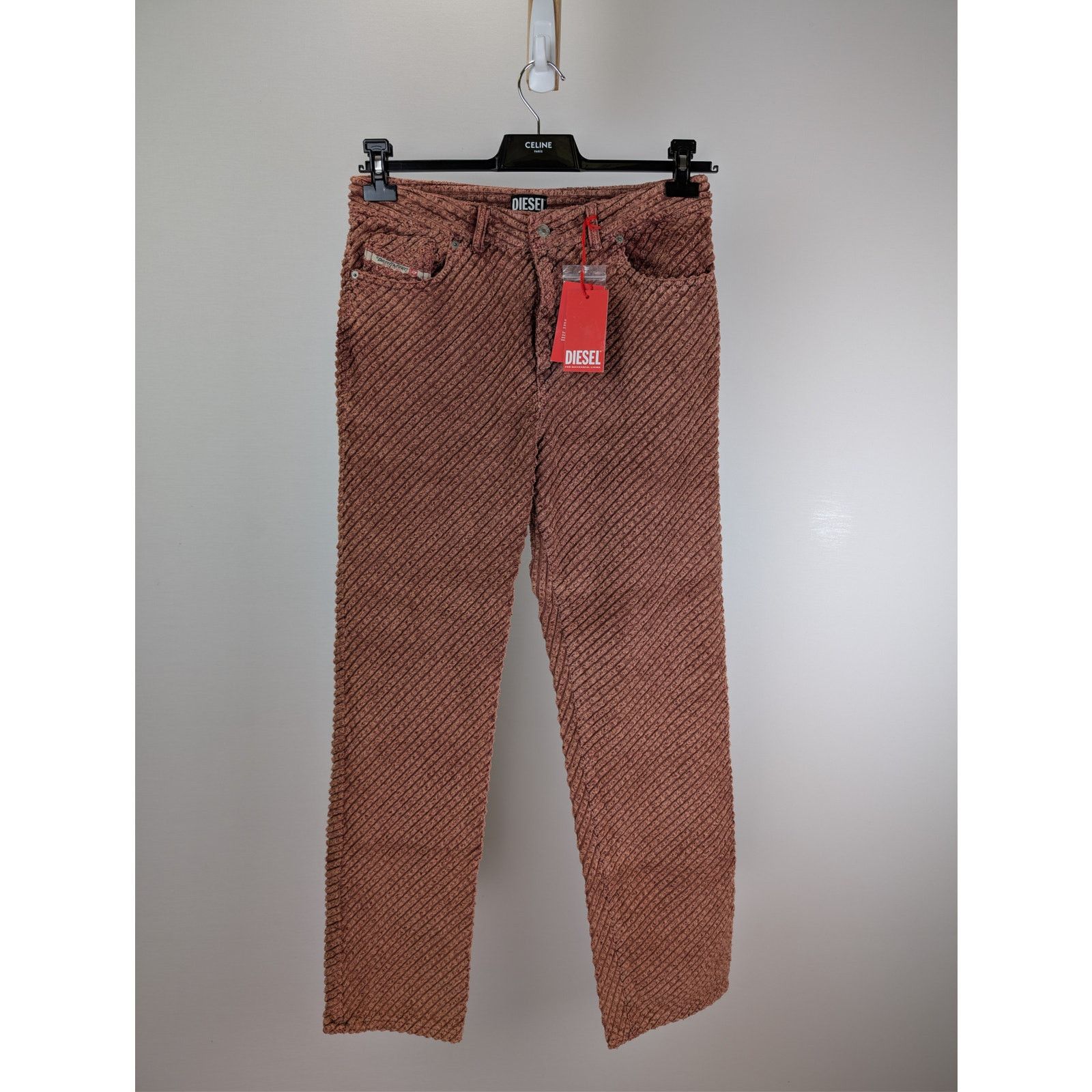 Diesel o1rshd1 P-Cordy Pantaloni Pants in Brown Size US 32 / EU 48 - 8 Thumbnail