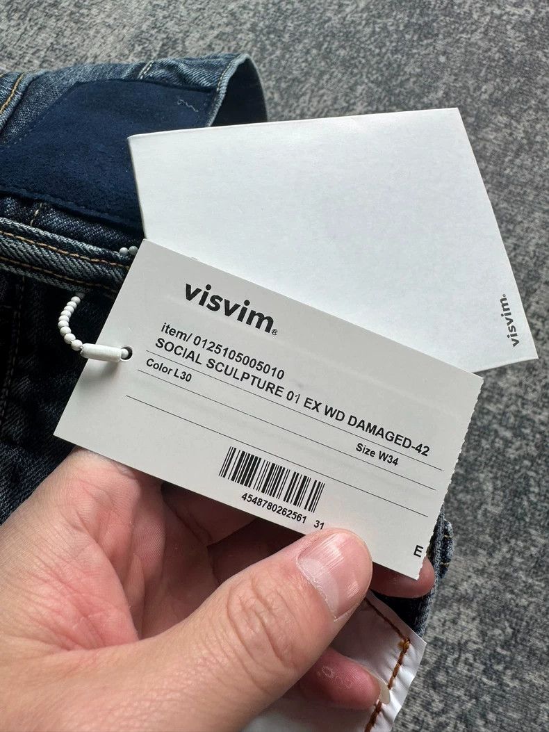 Visvim Visvim size W32L32 25SS SOCIAL SCULPTURE jeans 2504-Nextarr Size US 32 / EU 48 - 8 Thumbnail