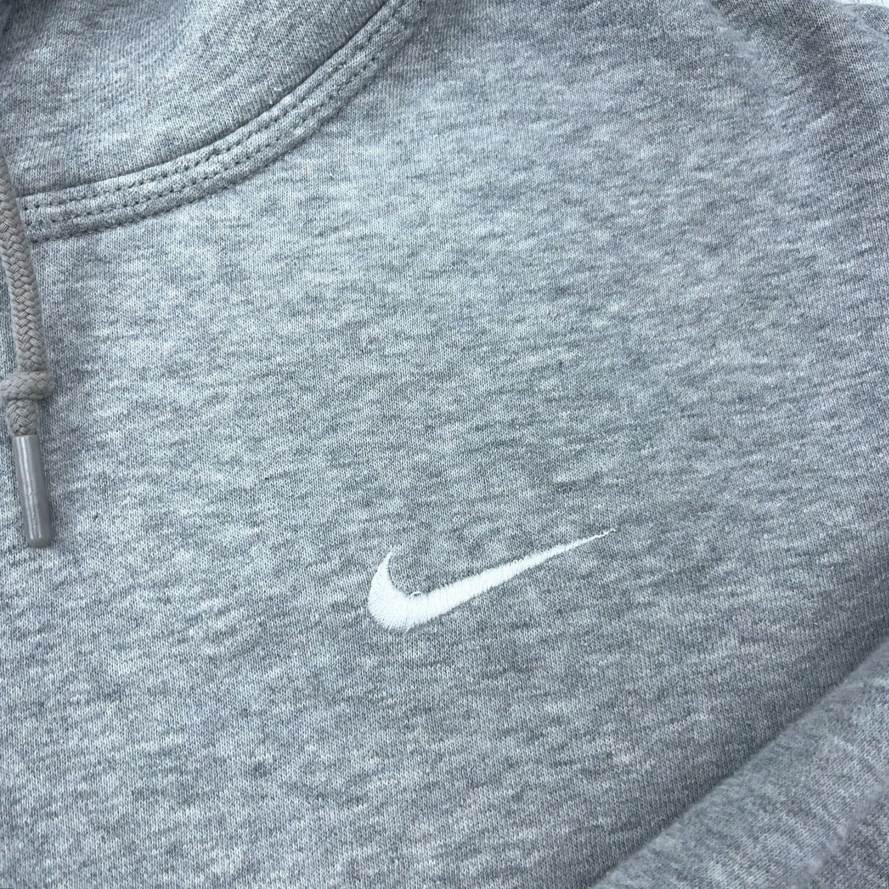 Nike Nike Hoodie Men L Gray White Sweatshirt Sweater Mini Swoosh Check Heather A4 Size US L / EU 52-54 / 3 - 5 Thumbnail