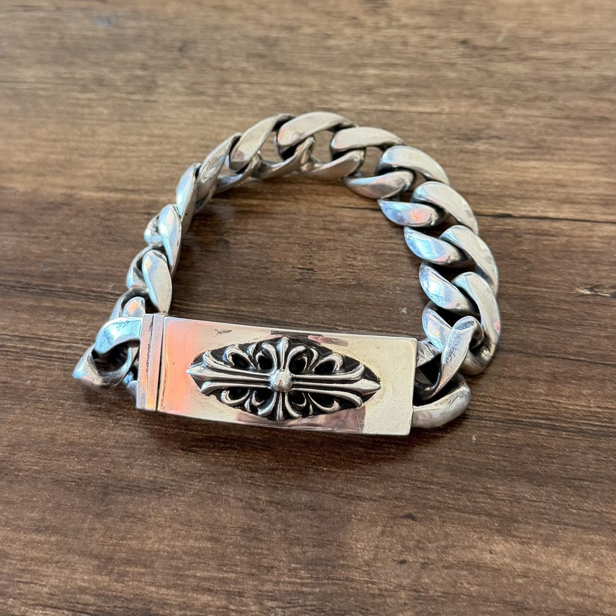 Chrome Hearts Chrome Hearts Cuban Bracelet 100% Authentic RARE Floral Size ONE SIZE - 18 Thumbnail