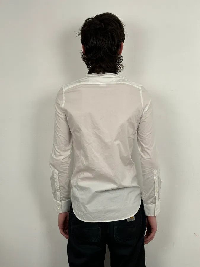 Maison Margiela Maison Margiela H&M White Trompe L’oeil Tie Shirt Size US XS / EU 42 / 0 - 3 Thumbnail