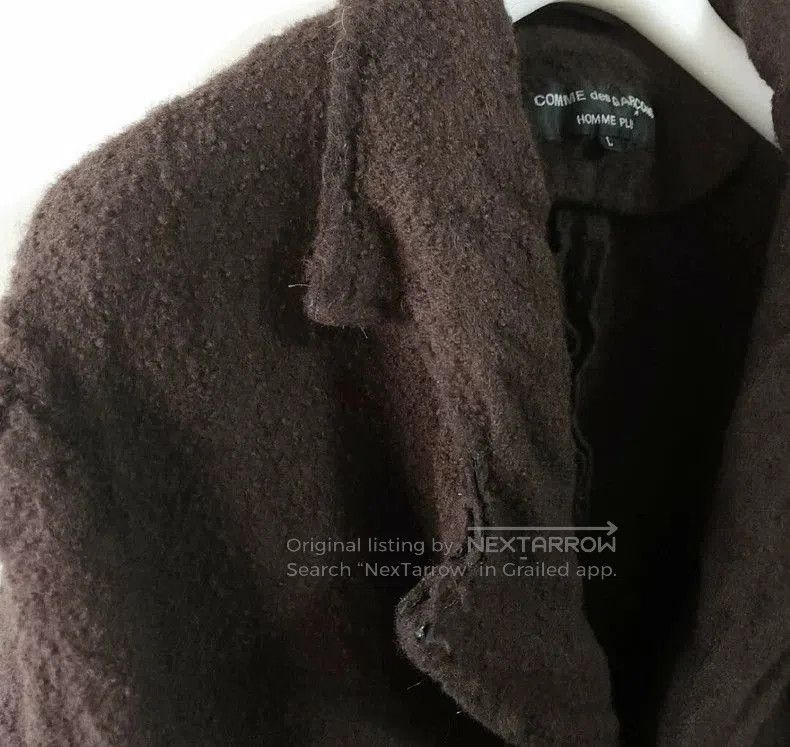 Comme des Garcons Comme des Garcons 2004AW Boiled Wool Coat. Size US L / EU 52-54 / 3 - 3 Thumbnail