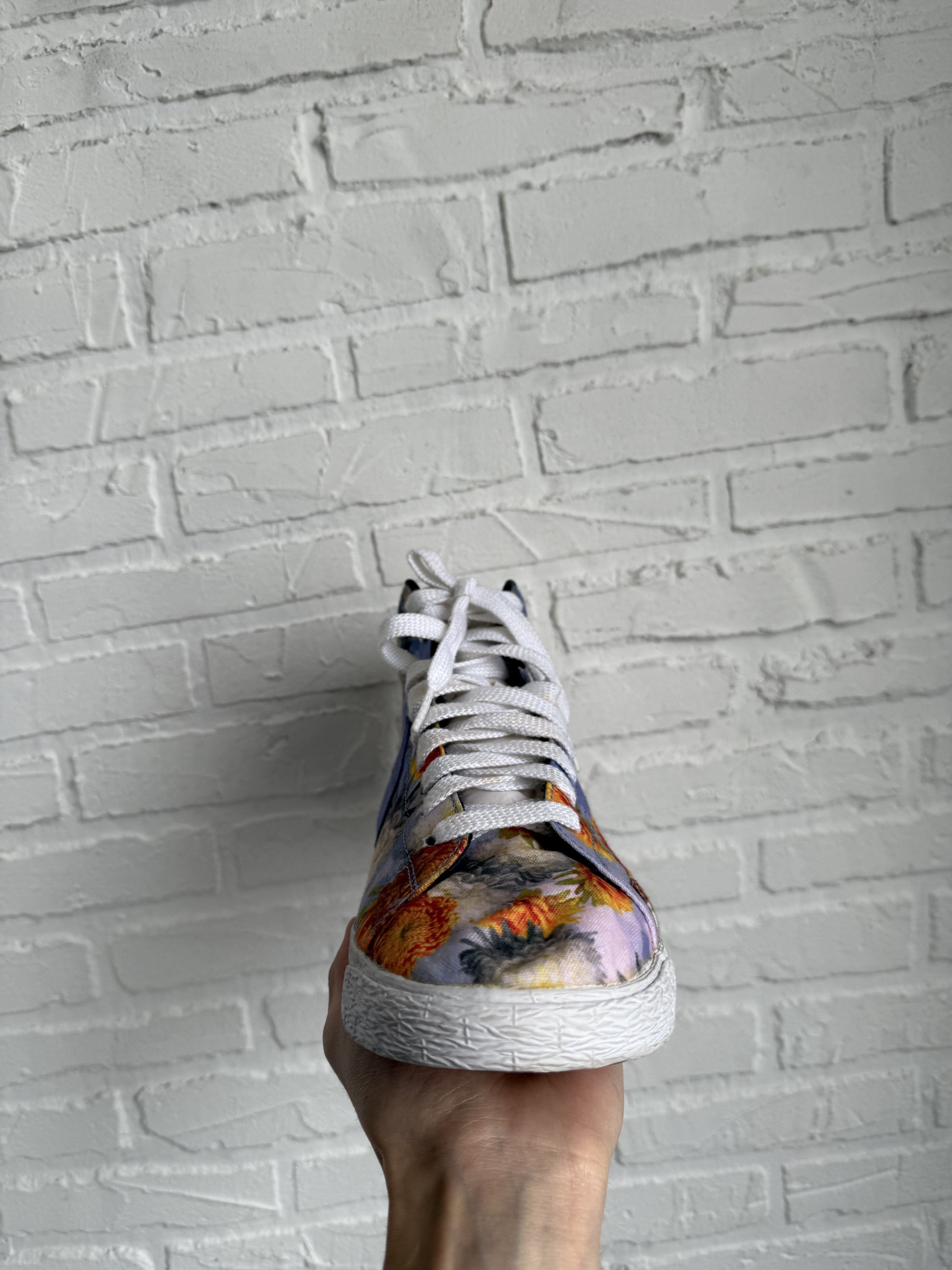 Nike RARE Nike Blazer Mid Floral Pack Chicago sneakers Size US 12 / EU 45 - 7 Thumbnail