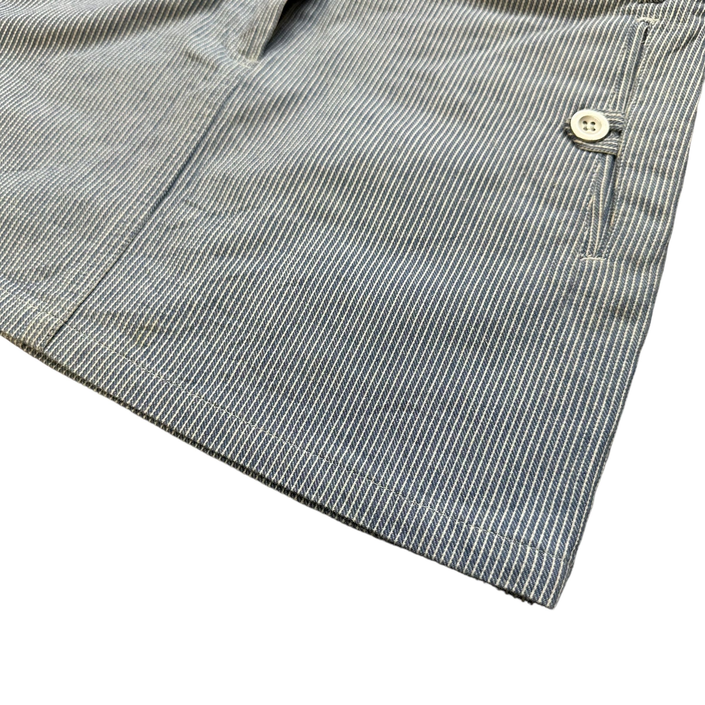 A.P.C. A.P.C. Rue Madame Paris Hickory Striped Mini Skirt #A33-0748 Size 28" / US 6 / IT 42 - 4 Thumbnail