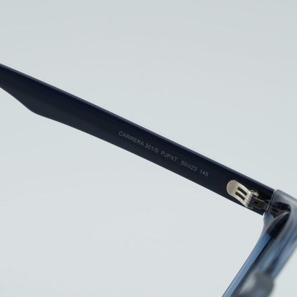 Carrera CARRERA 301/S 0PJP XT Sunglasses Blue Round Frame, Blue Lens Size ONE SIZE - 6 Thumbnail