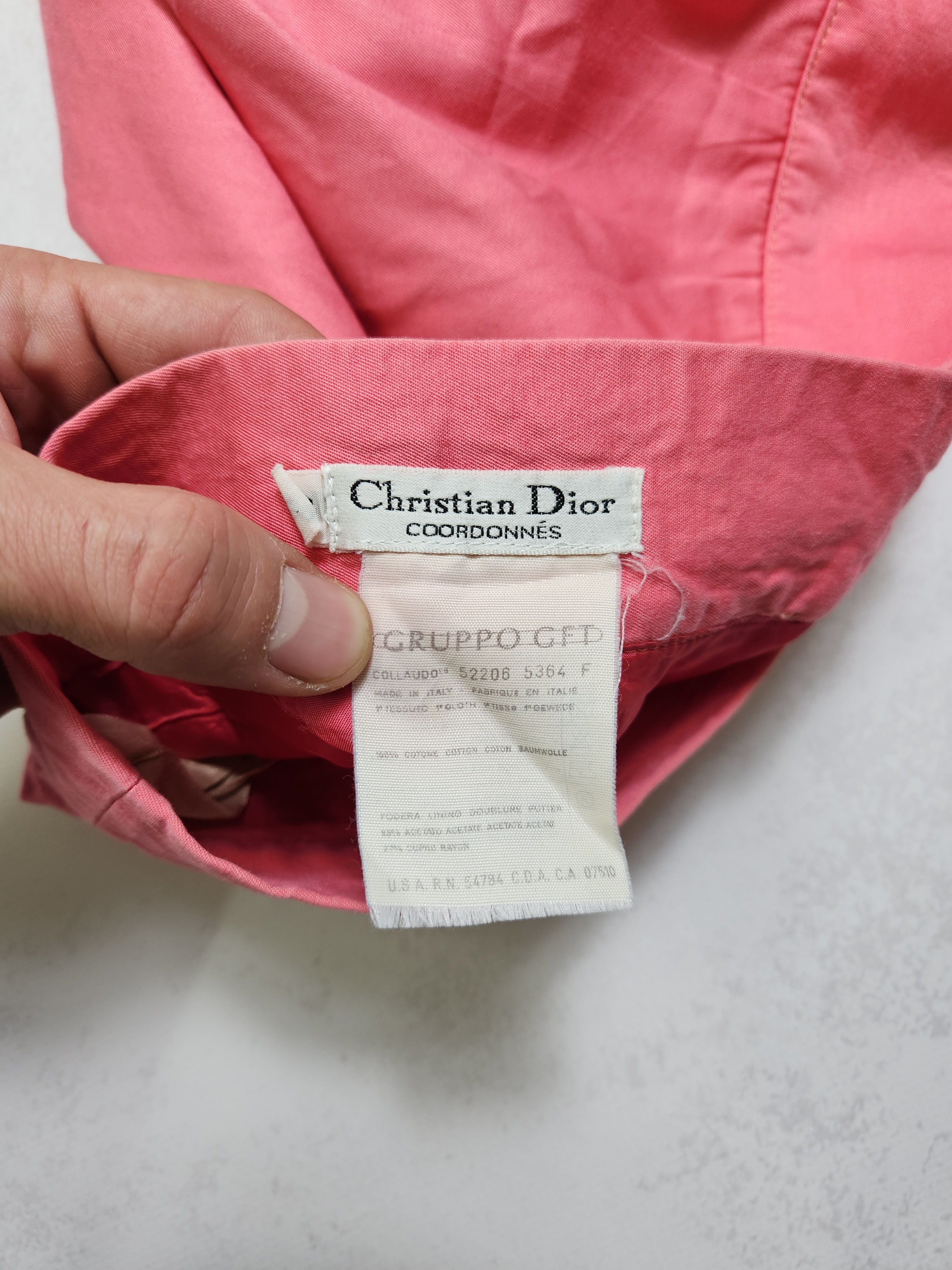 Christian Dior Monsieur Vintage Christian Dior coordonnes Skirt Size 36" / US 14 / IT 50 - 3 Thumbnail