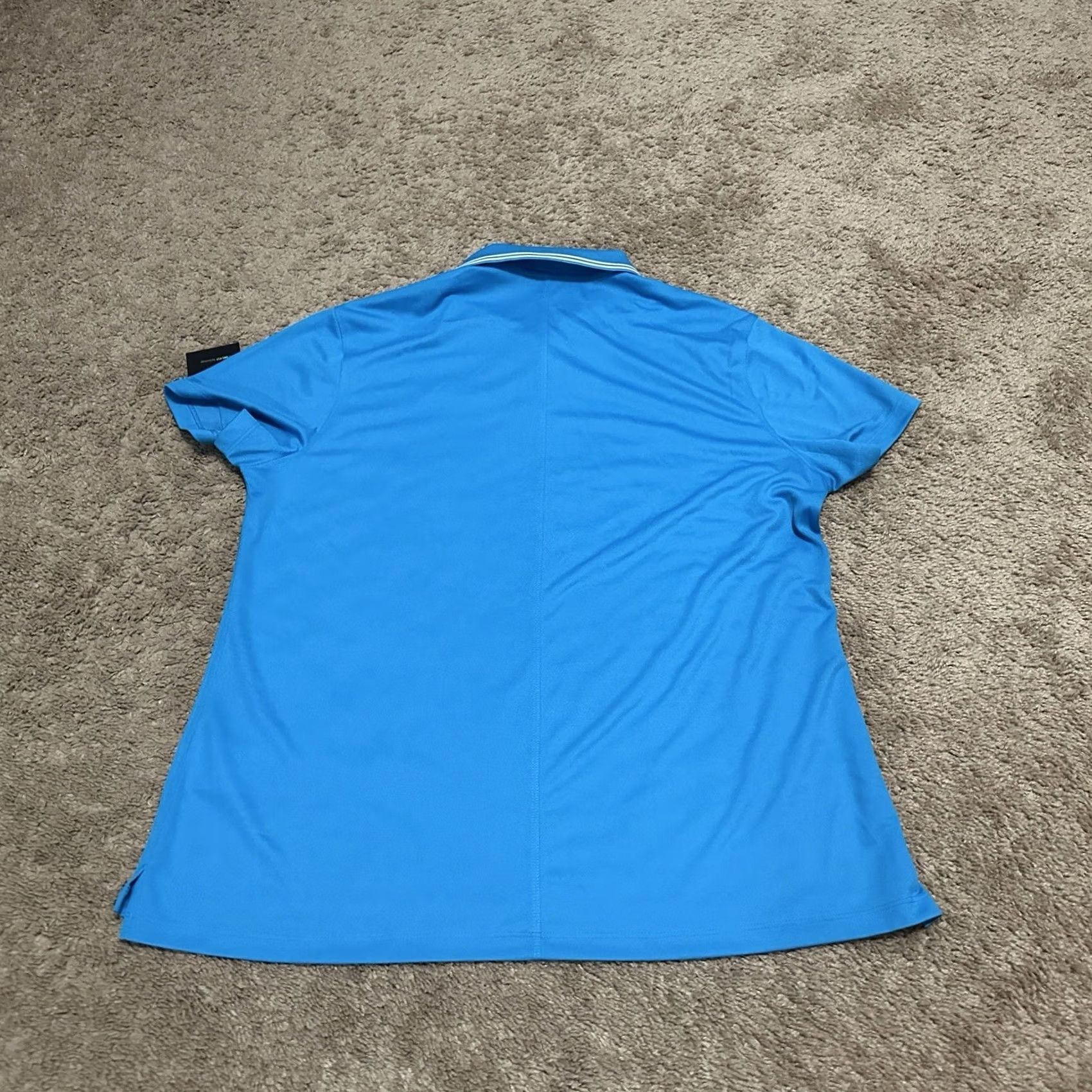 Nike Nike Polo Shirt Womens XL Dri-Fit Golf Breathable Blue Short Sleeve Size XL / US 12-14 / IT 48-50 - 5 Thumbnail