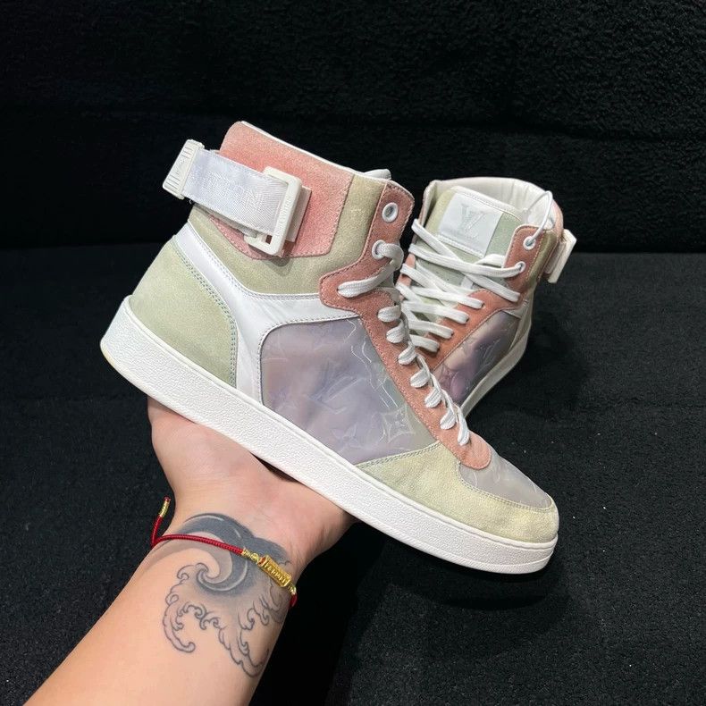 Louis Vuitton Louis Vuitton Rivoli Colorful High-Top Sneakers Size US 7.5 / EU 40-41 - 9 Thumbnail