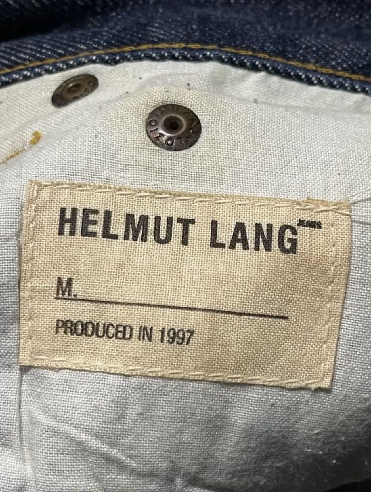 Helmut Lang Vintage 1997 Helmut Lang Size US 29 - 3 Thumbnail