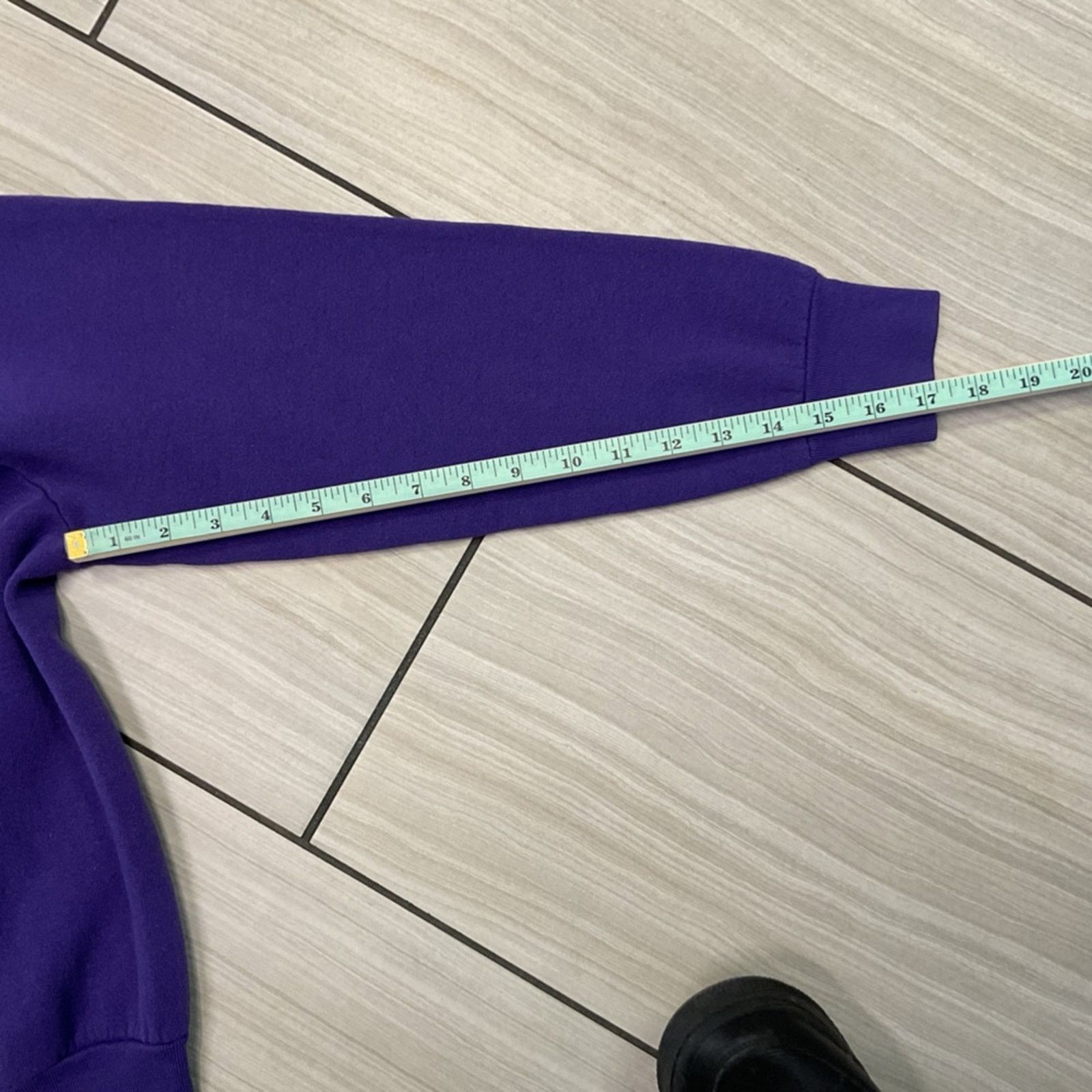 Fruit Of The Loom Vintage Purple Bunny Graphic Sweatshirt Size S / US 4 / IT 40 - 7 Thumbnail