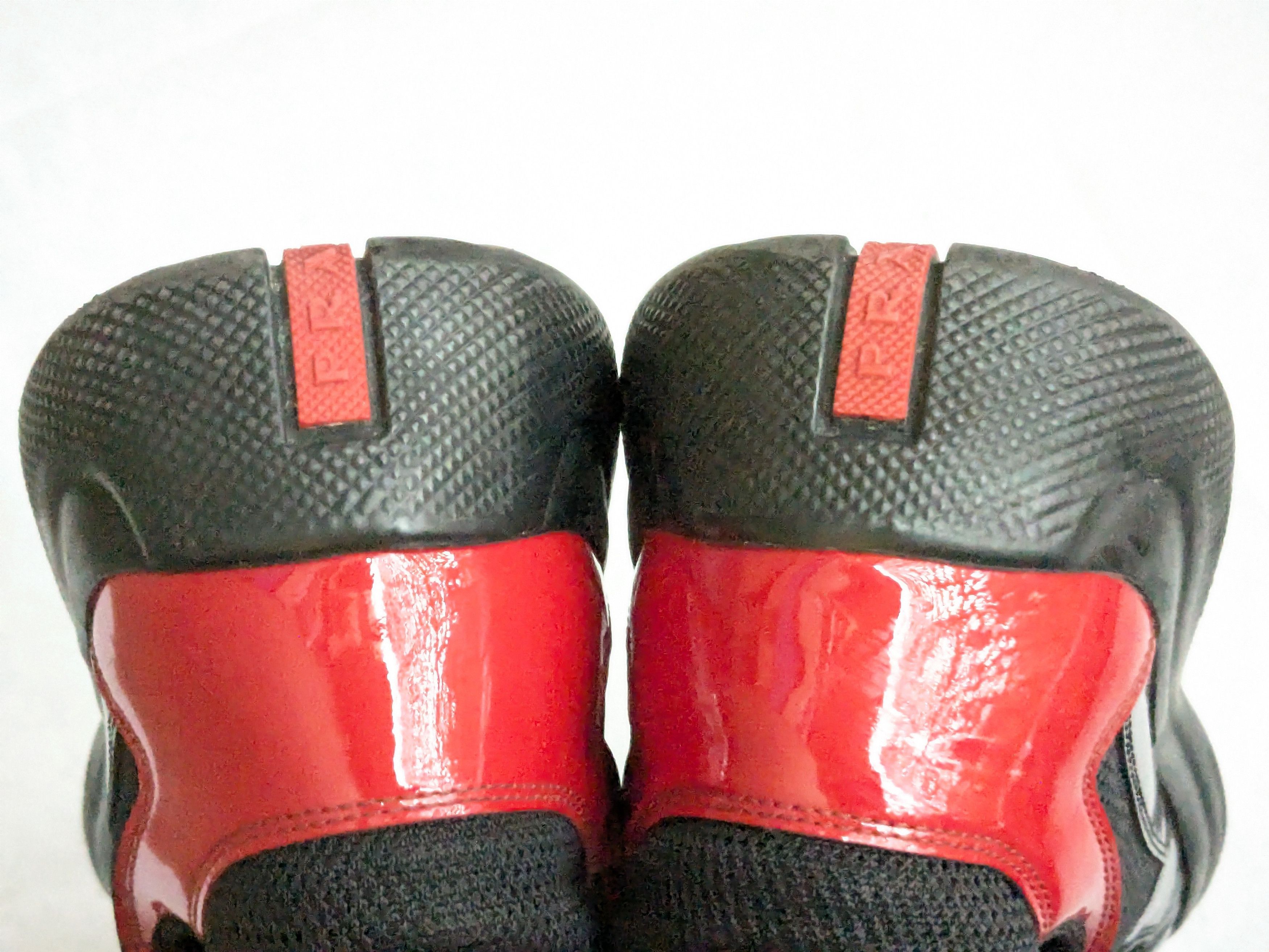 Prada Prada America's Cup Sneakers Red Black Patent 11 Size US 11 / EU 44 - 14 Thumbnail