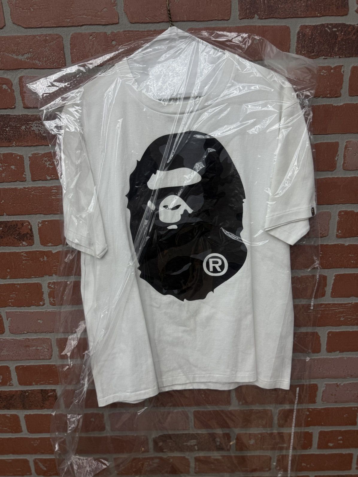 Bape Bape Ape Camo Black Head Tee Size M 🧼 Size US M / EU 48-50 / 2 - 6 Thumbnail