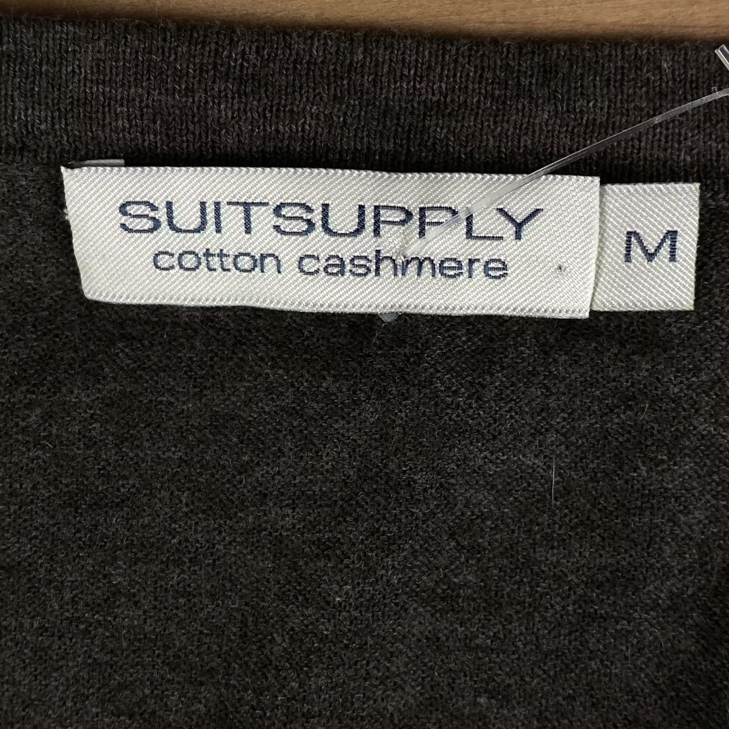 Suitsupply Mens Jumper SuitSupply V Neck Cashmere Size M Size US M / EU 48-50 / 2 - 3 Thumbnail