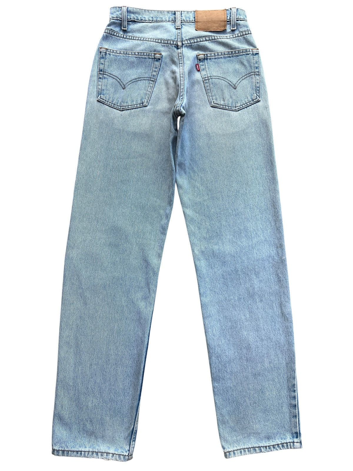 Levi's Vintage 90s Levis 505 Batwing Tag Stone Wash Jeans 28x32 Size 28" / US 6 / IT 42 - 3 Thumbnail