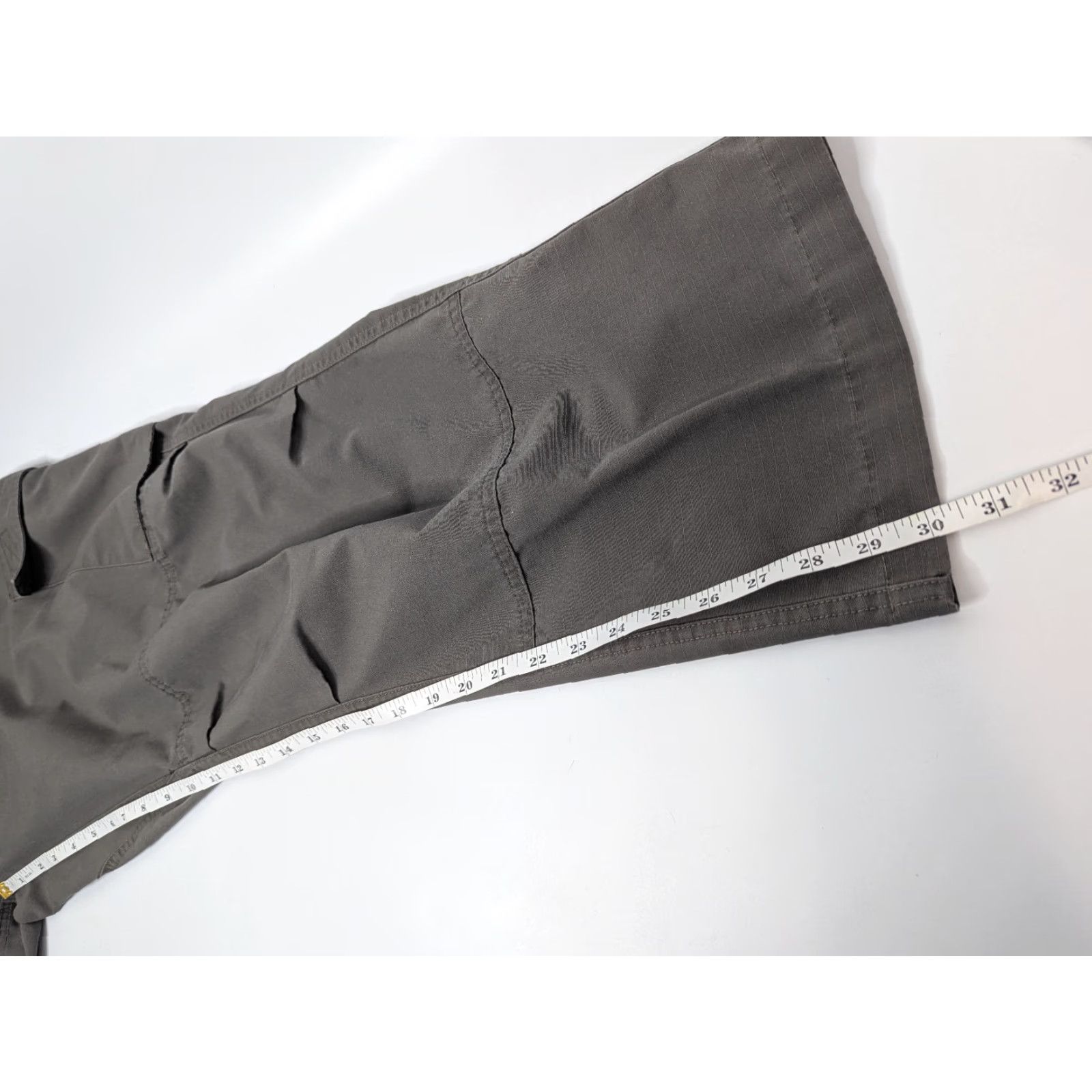 Vintage LAPG Urban Ops Tactical Cargo Pants Grey Men’s 44x30 Ripstop - LA Police Gear Cargo Pants Mens Gray 44x30 Size US 44 / EU 60 - 6 Thumbnail