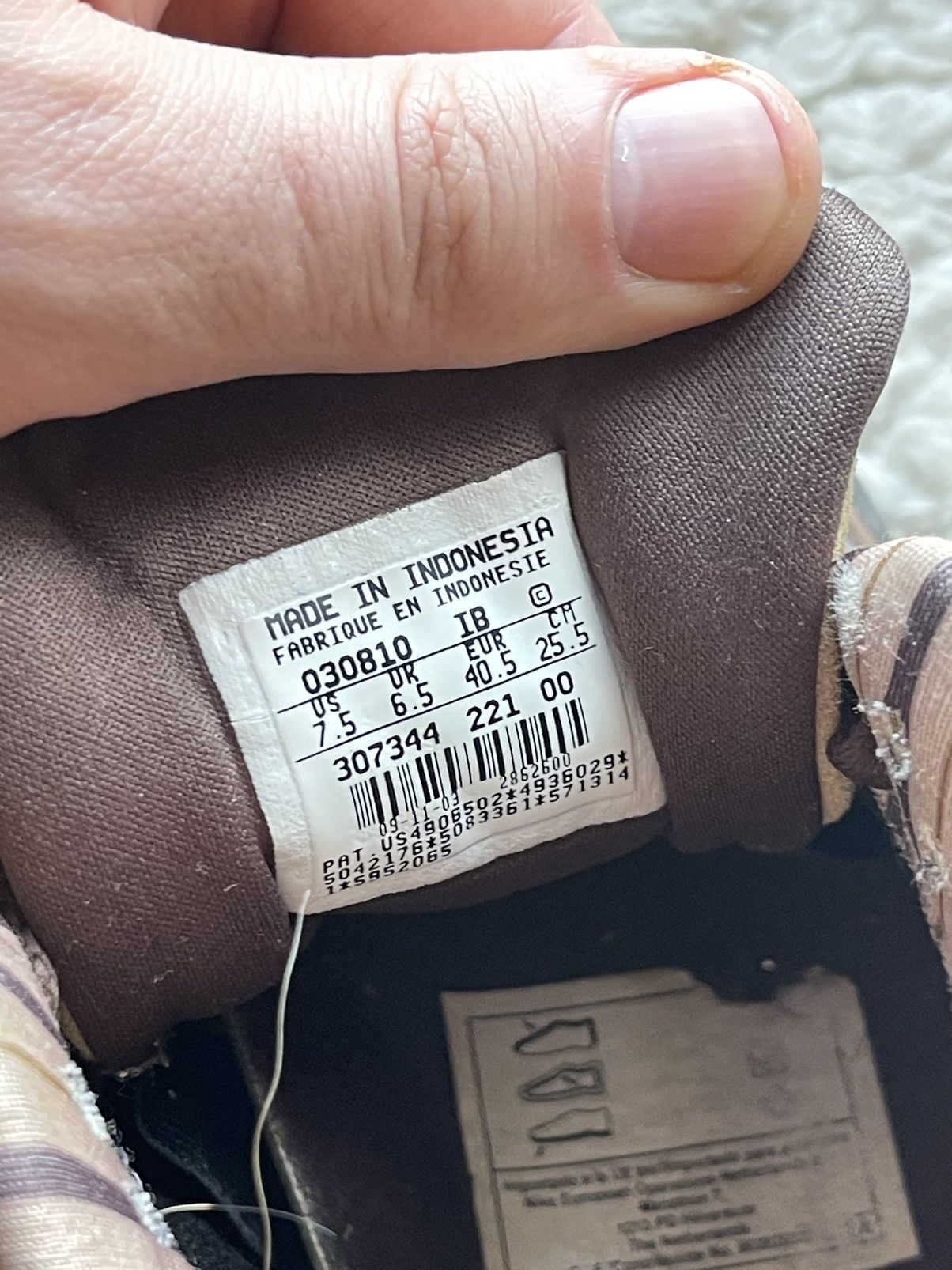 Japanese Brand × Nike × Vintage 2003 Nike Air Trainer 1 Brown Shima Shima vintage high Size US 7.5 / EU 40-41 - 14 Thumbnail