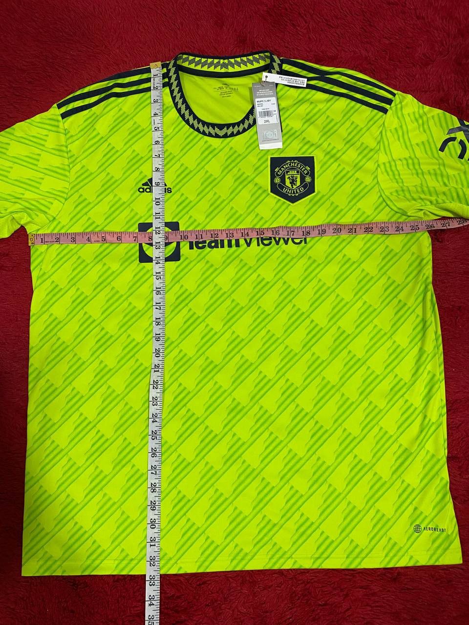 Adidas Manchester United Third Jersey Adidas 2022/23 Size US XXL / EU 58 / 5 - 8 Thumbnail