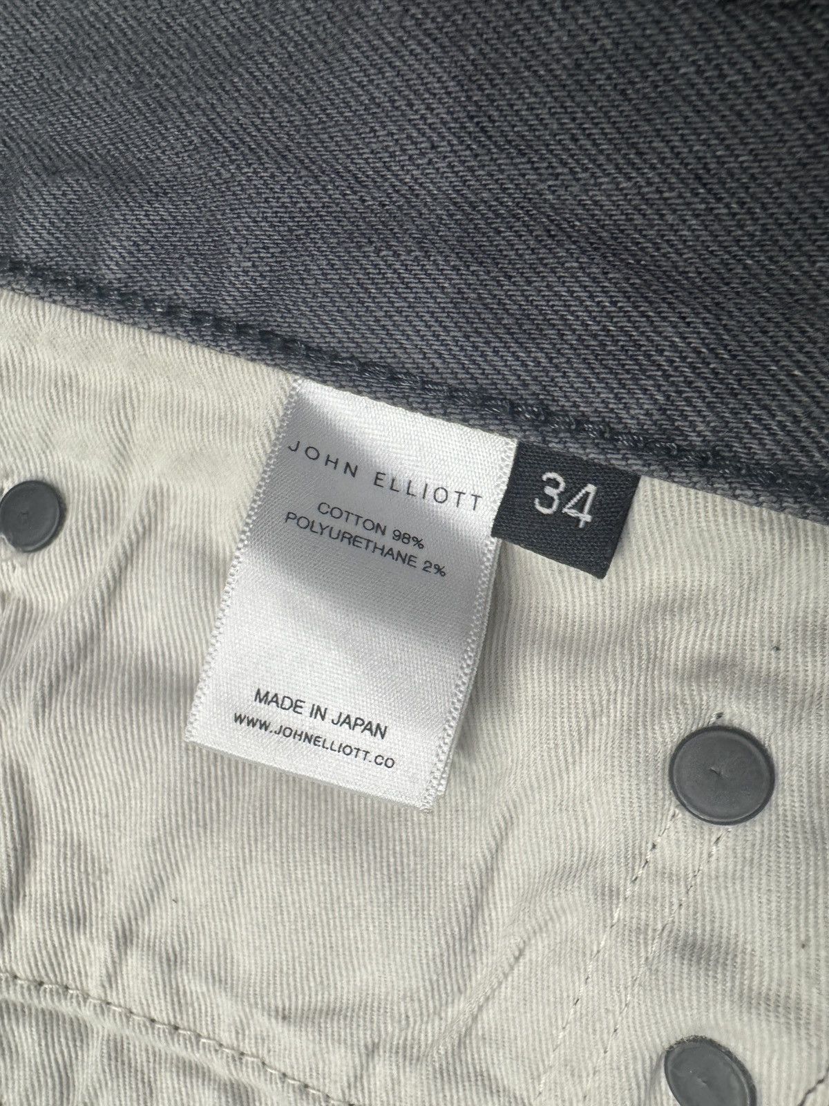 John Elliott John Elliot Jeans Size US 34 / EU 50 - 4 Thumbnail