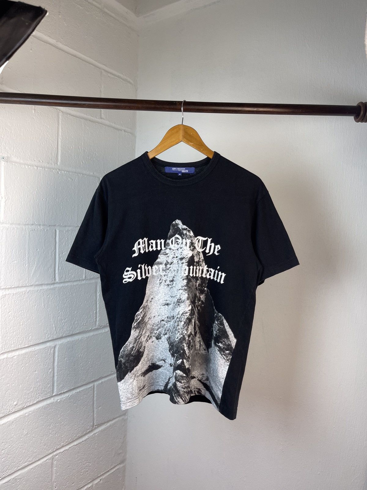 Comme des Garcons Homme Plus × Junya Watanabe × Rei Kawakubo F/W 2004 Junya Watanabe Man On The Silver Mountain Tee Size US M / EU 48-50 / 2 - 1 Thumbnail